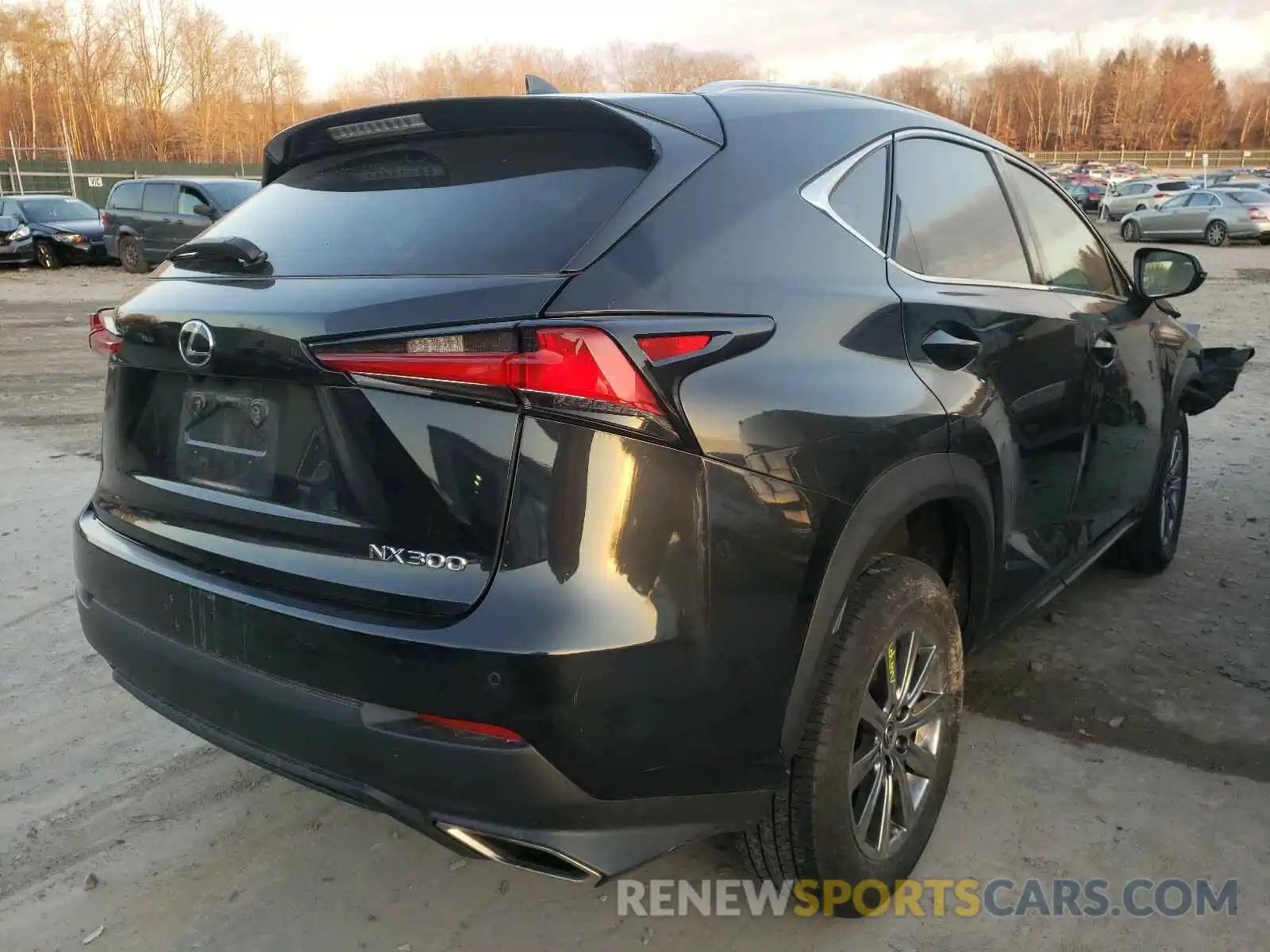 4 Фотография поврежденного автомобиля JTJBARBZ4K2190010 LEXUS NX 300 BAS 2019