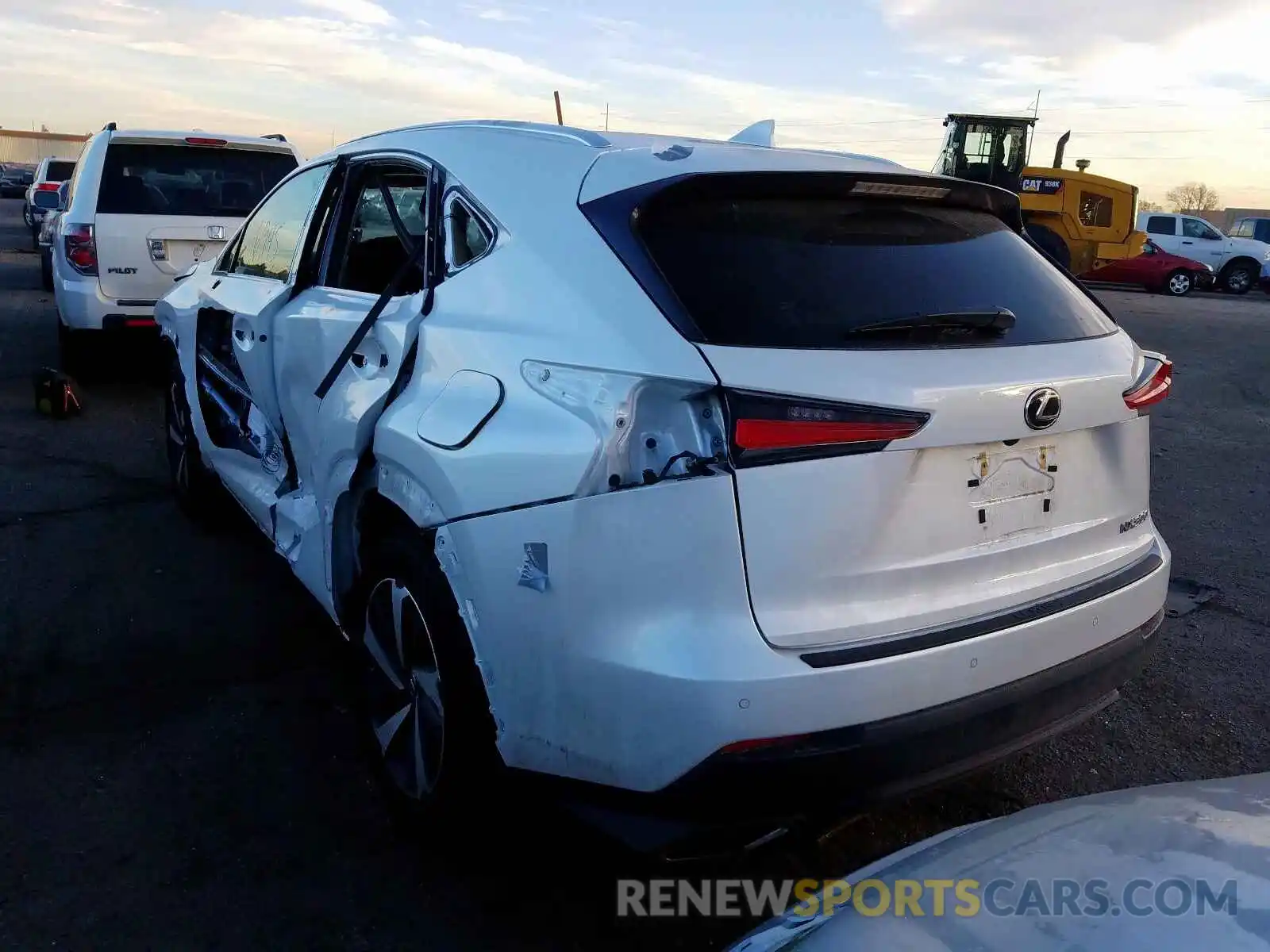 3 Photograph of a damaged car JTJBARBZ4K2193733 LEXUS NX 300 BAS 2019