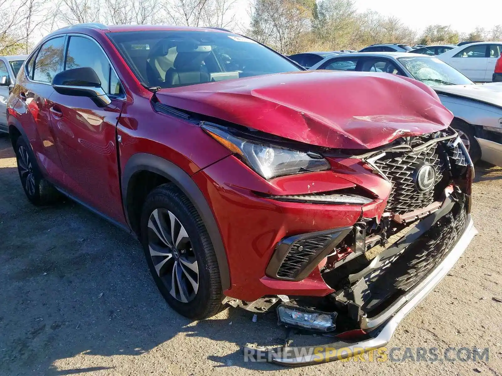 1 Photograph of a damaged car JTJBARBZ4K2195689 LEXUS NX 300 BAS 2019