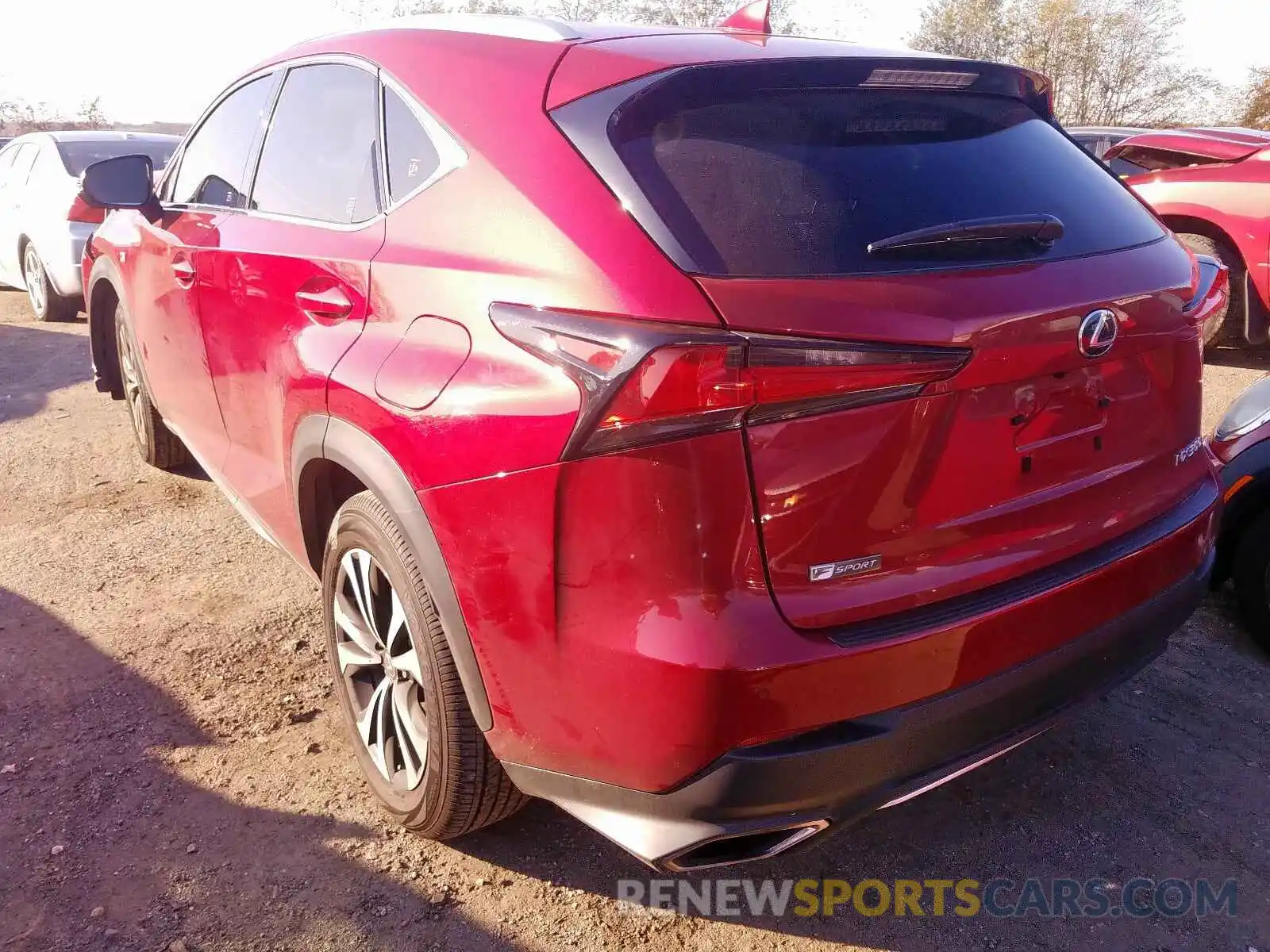 3 Photograph of a damaged car JTJBARBZ4K2195689 LEXUS NX 300 BAS 2019