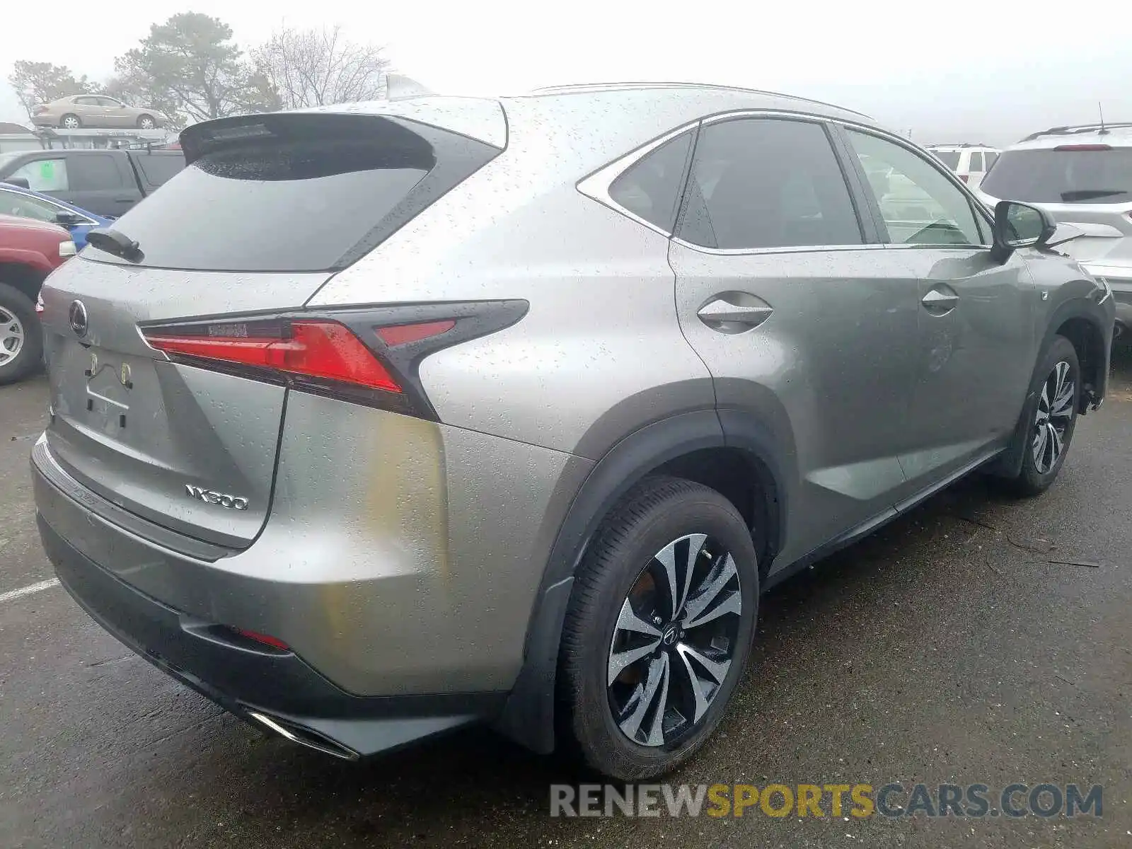 4 Photograph of a damaged car JTJBARBZ4K2201684 LEXUS NX 300 BAS 2019