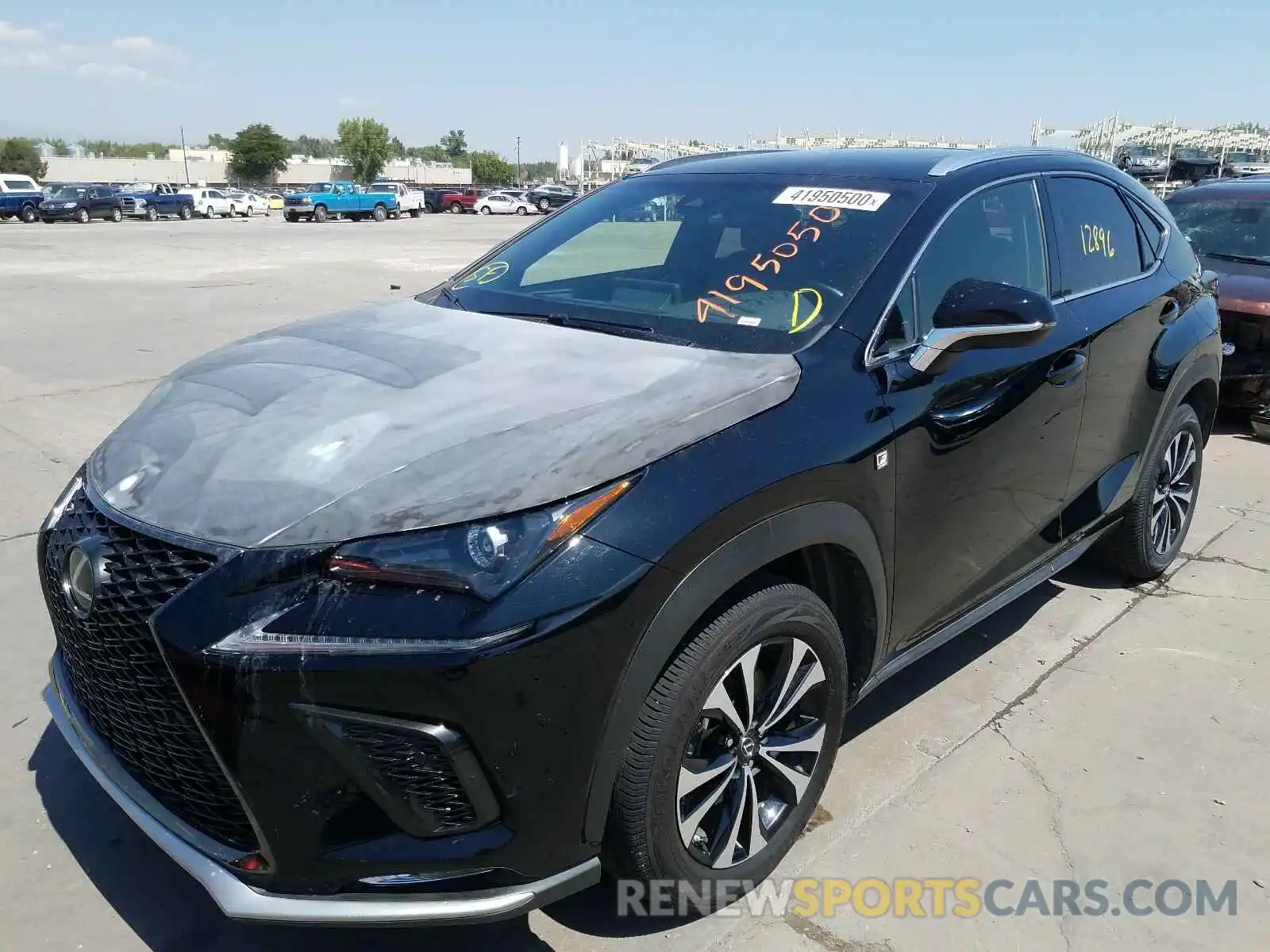 2 Photograph of a damaged car JTJBARBZ5K2211804 LEXUS NX 300 BAS 2019