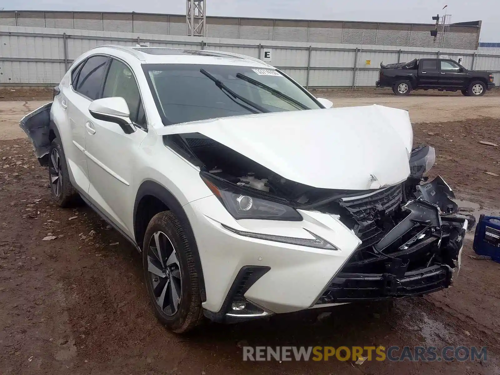 1 Фотография поврежденного автомобиля JTJBARBZ5K2214640 LEXUS NX 300 BAS 2019