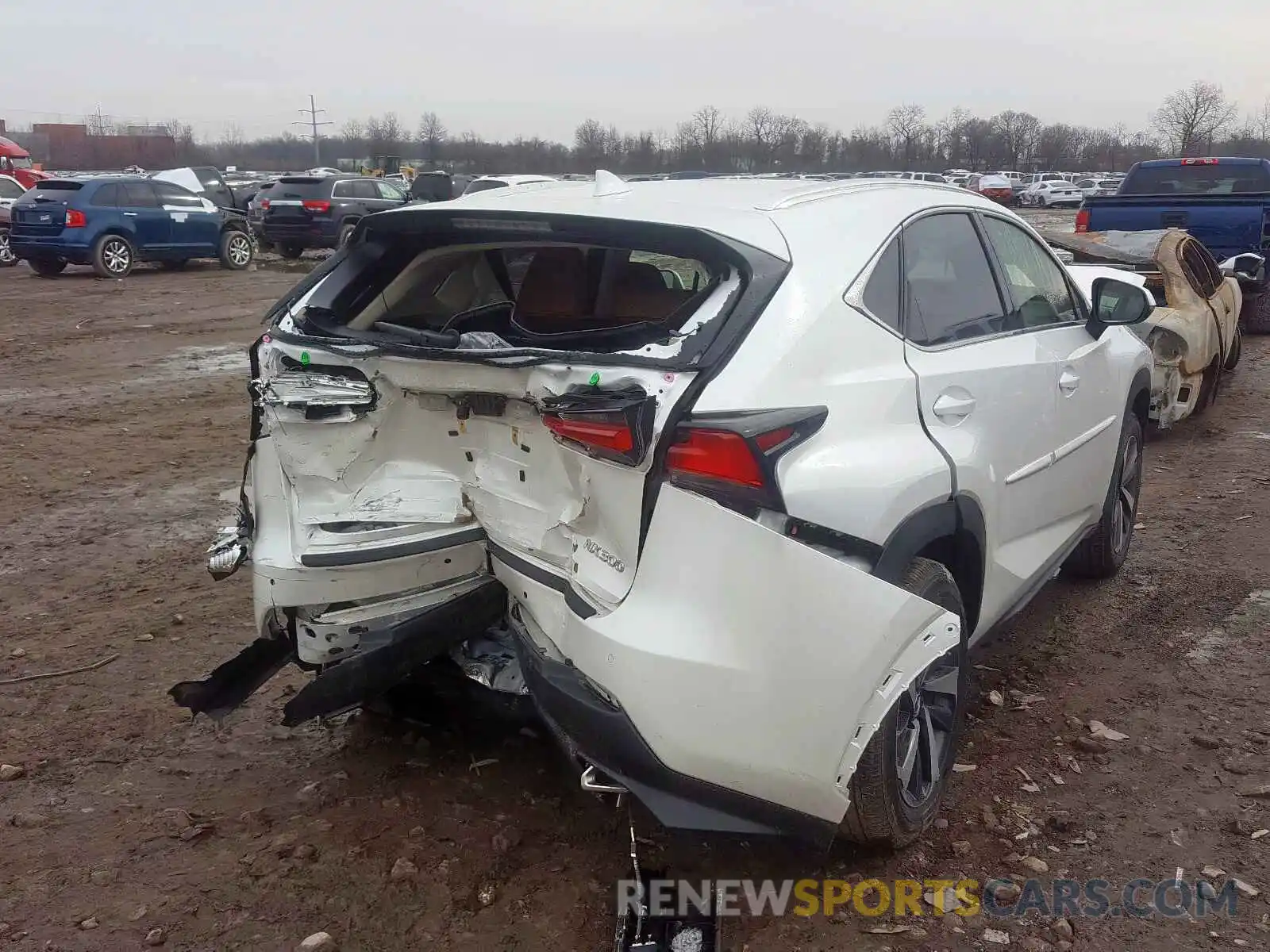 4 Photograph of a damaged car JTJBARBZ5K2214640 LEXUS NX 300 BAS 2019