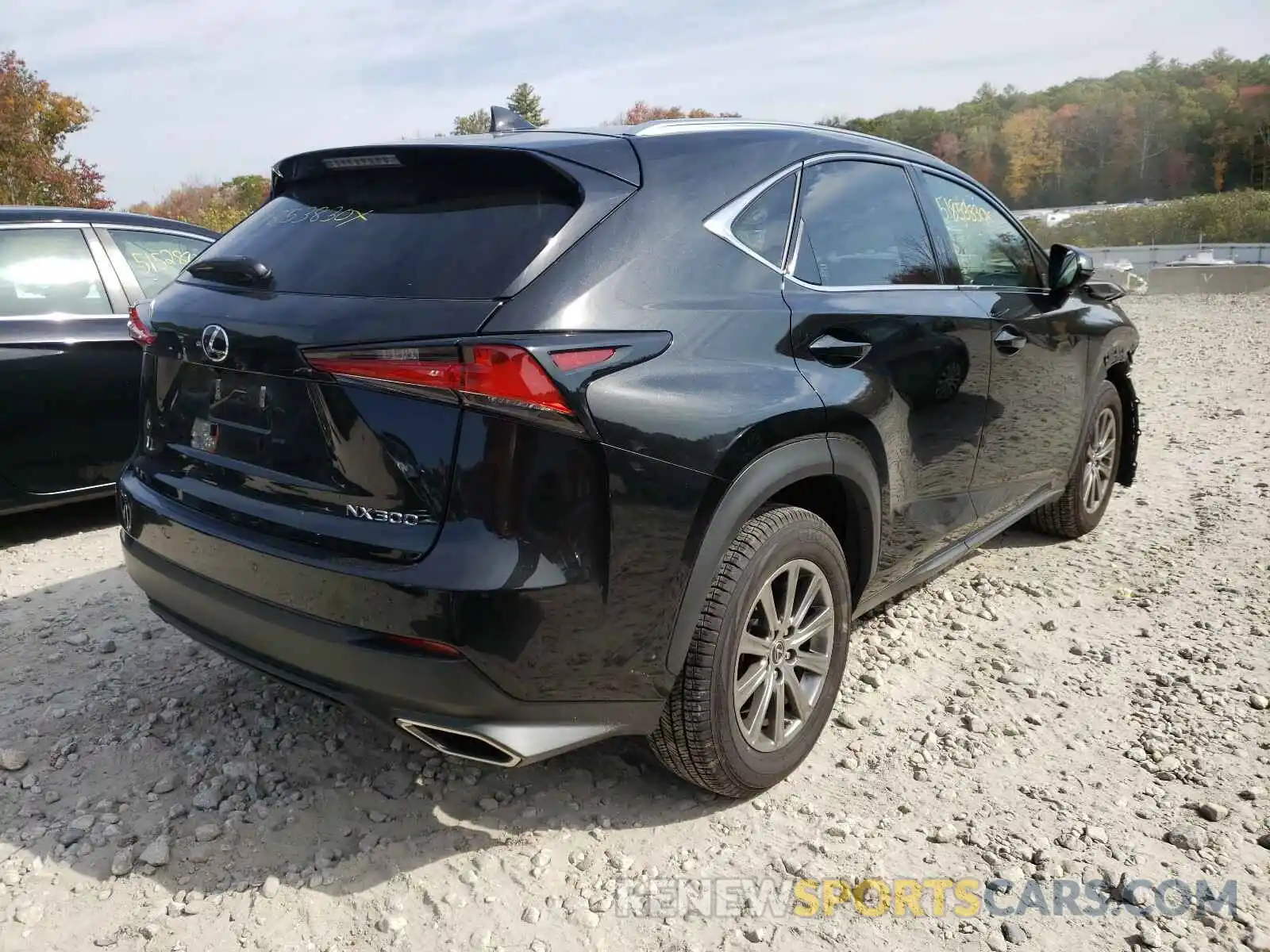 4 Фотография поврежденного автомобиля JTJBARBZ5K2215027 LEXUS NX 300 BAS 2019