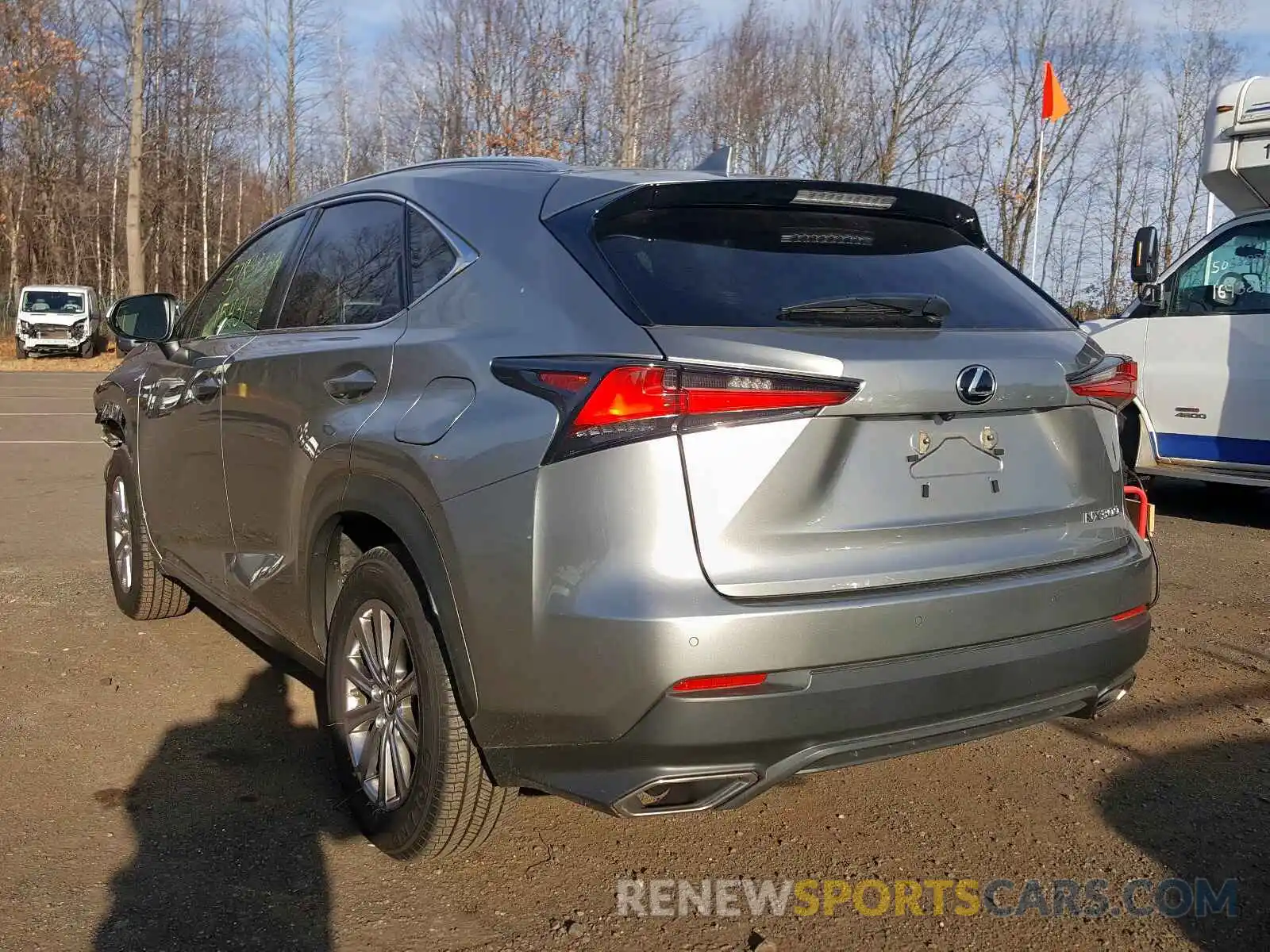 3 Фотография поврежденного автомобиля JTJBARBZ6K2185679 LEXUS NX 300 BAS 2019