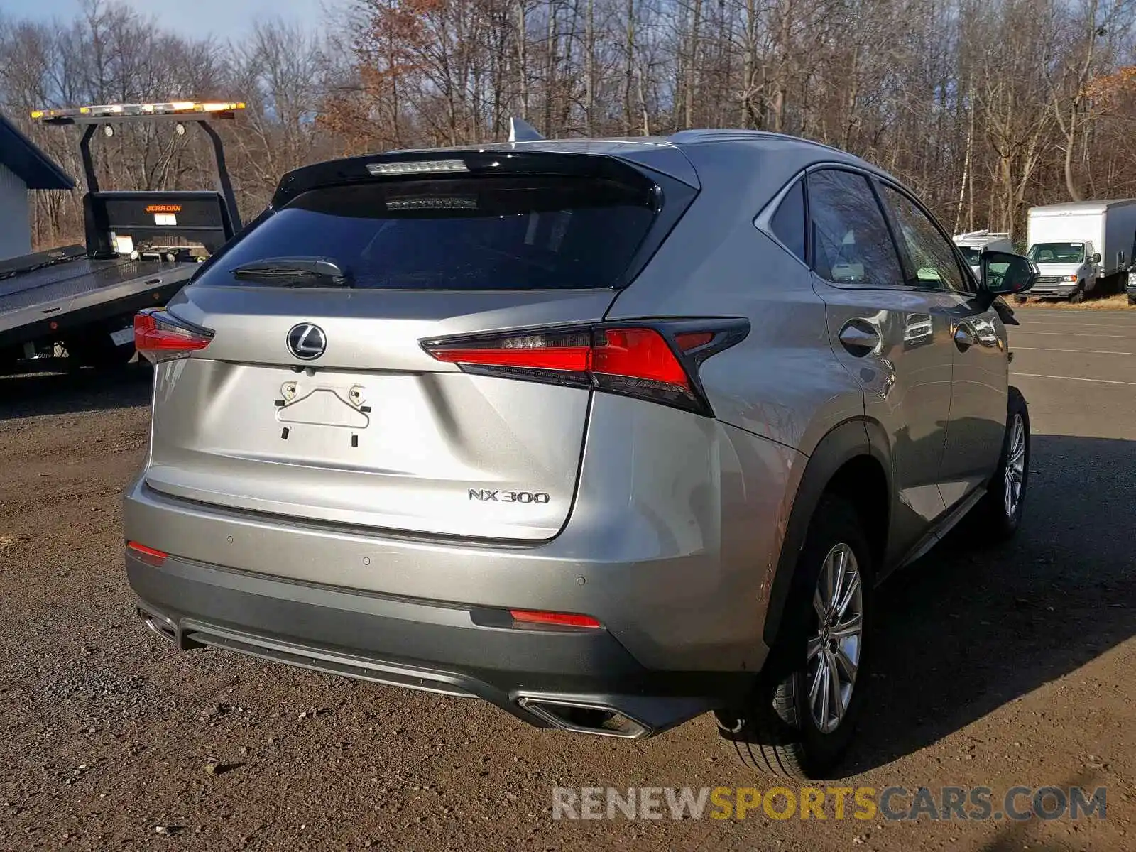 4 Фотография поврежденного автомобиля JTJBARBZ6K2185679 LEXUS NX 300 BAS 2019