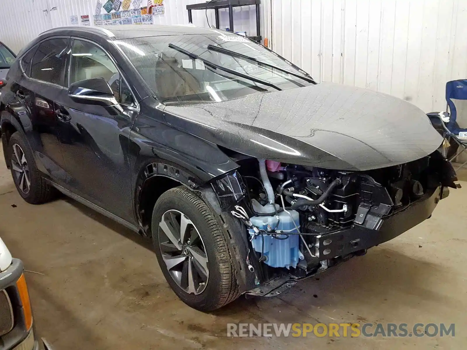 1 Photograph of a damaged car JTJBARBZ7K2184685 LEXUS NX 300 BAS 2019