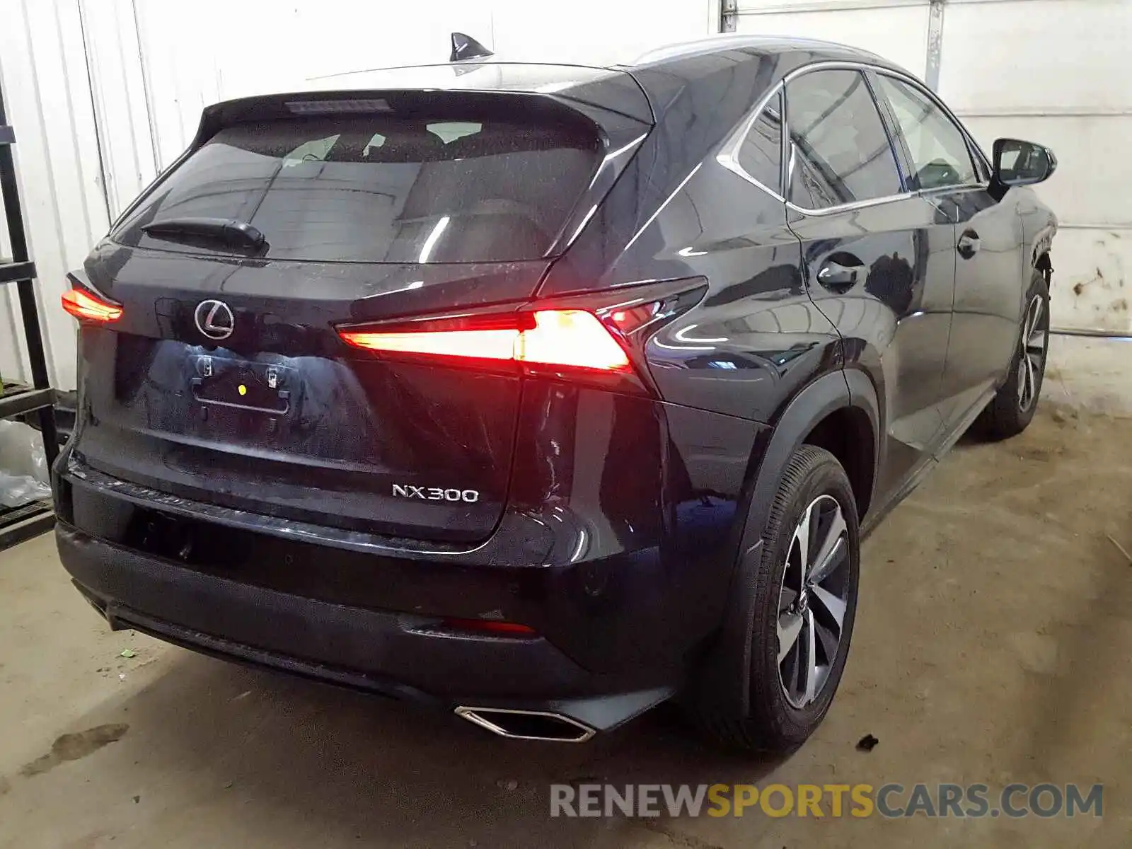 4 Фотография поврежденного автомобиля JTJBARBZ7K2184685 LEXUS NX 300 BAS 2019