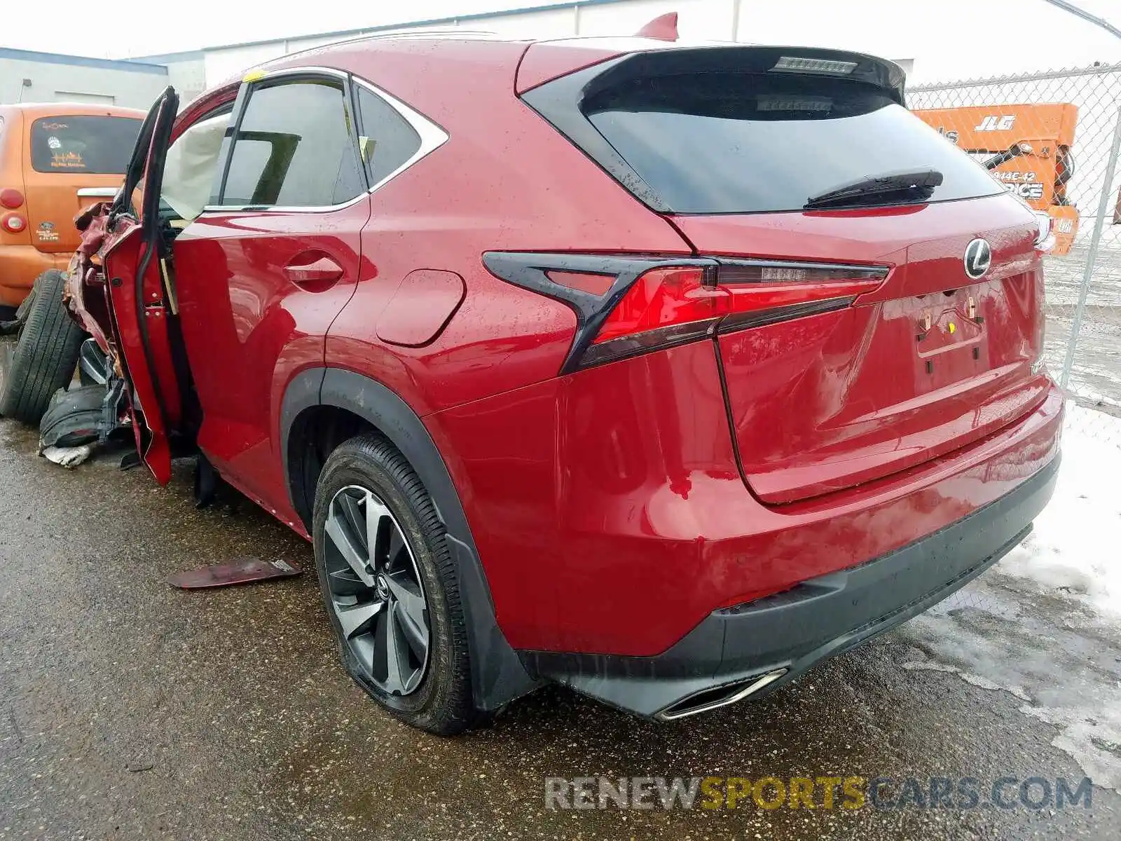 3 Photograph of a damaged car JTJBARBZ7K2185772 LEXUS NX 300 BAS 2019