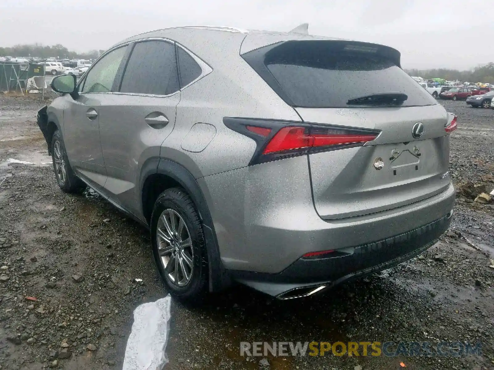 3 Фотография поврежденного автомобиля JTJBARBZ8K2191094 LEXUS NX 300 BAS 2019