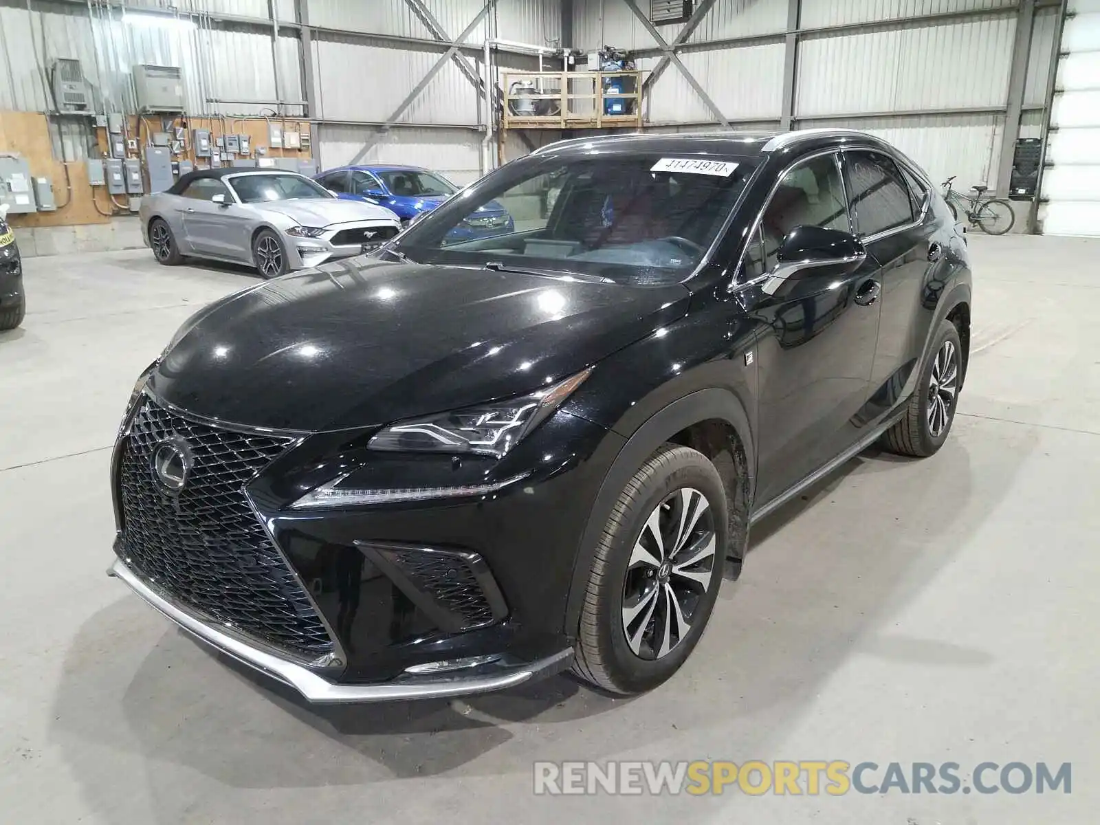 2 Фотография поврежденного автомобиля JTJBARBZ8K2199499 LEXUS NX 300 BAS 2019