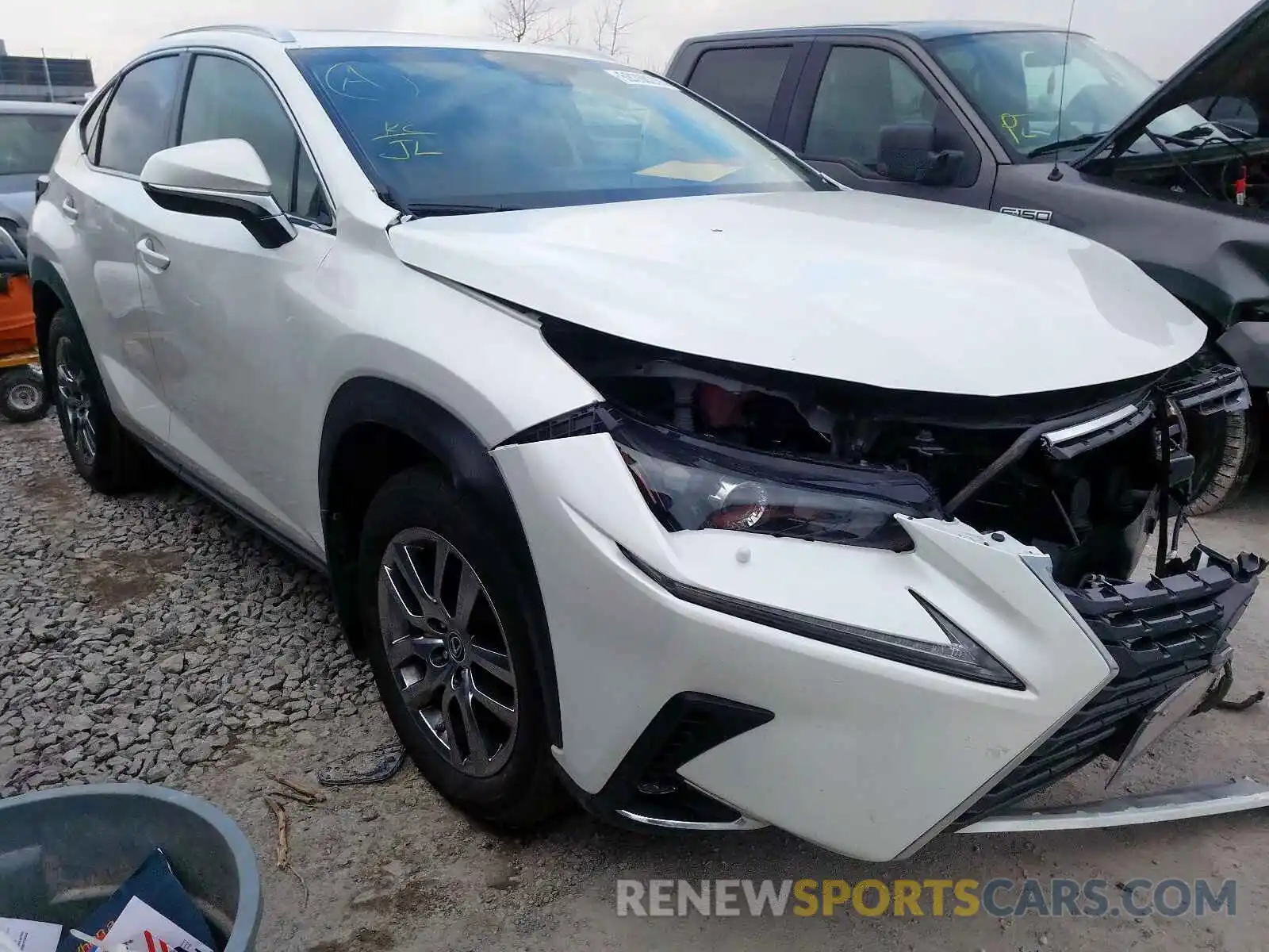 1 Фотография поврежденного автомобиля JTJBARBZ8K2204670 LEXUS NX 300 BAS 2019