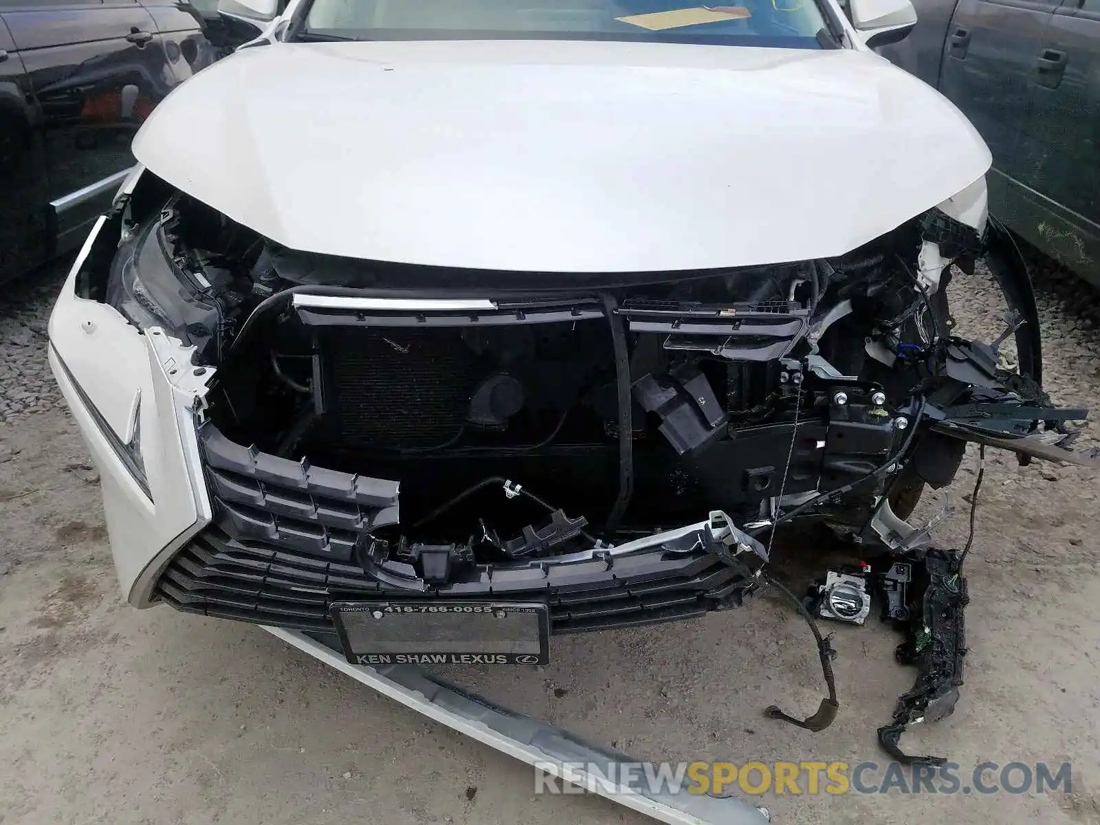 9 Фотография поврежденного автомобиля JTJBARBZ8K2204670 LEXUS NX 300 BAS 2019