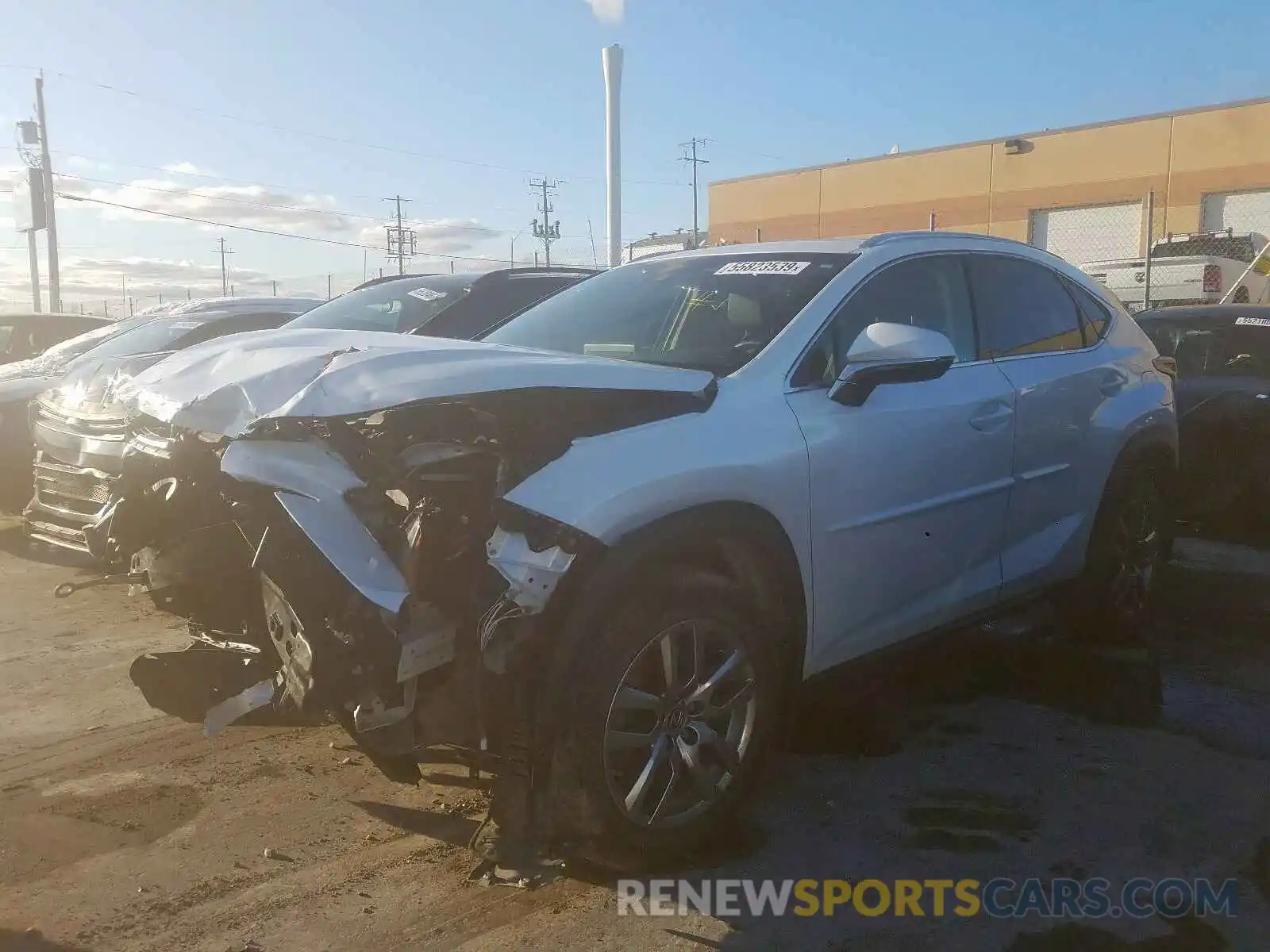 2 Photograph of a damaged car JTJBARBZ9K2191511 LEXUS NX 300 BAS 2019