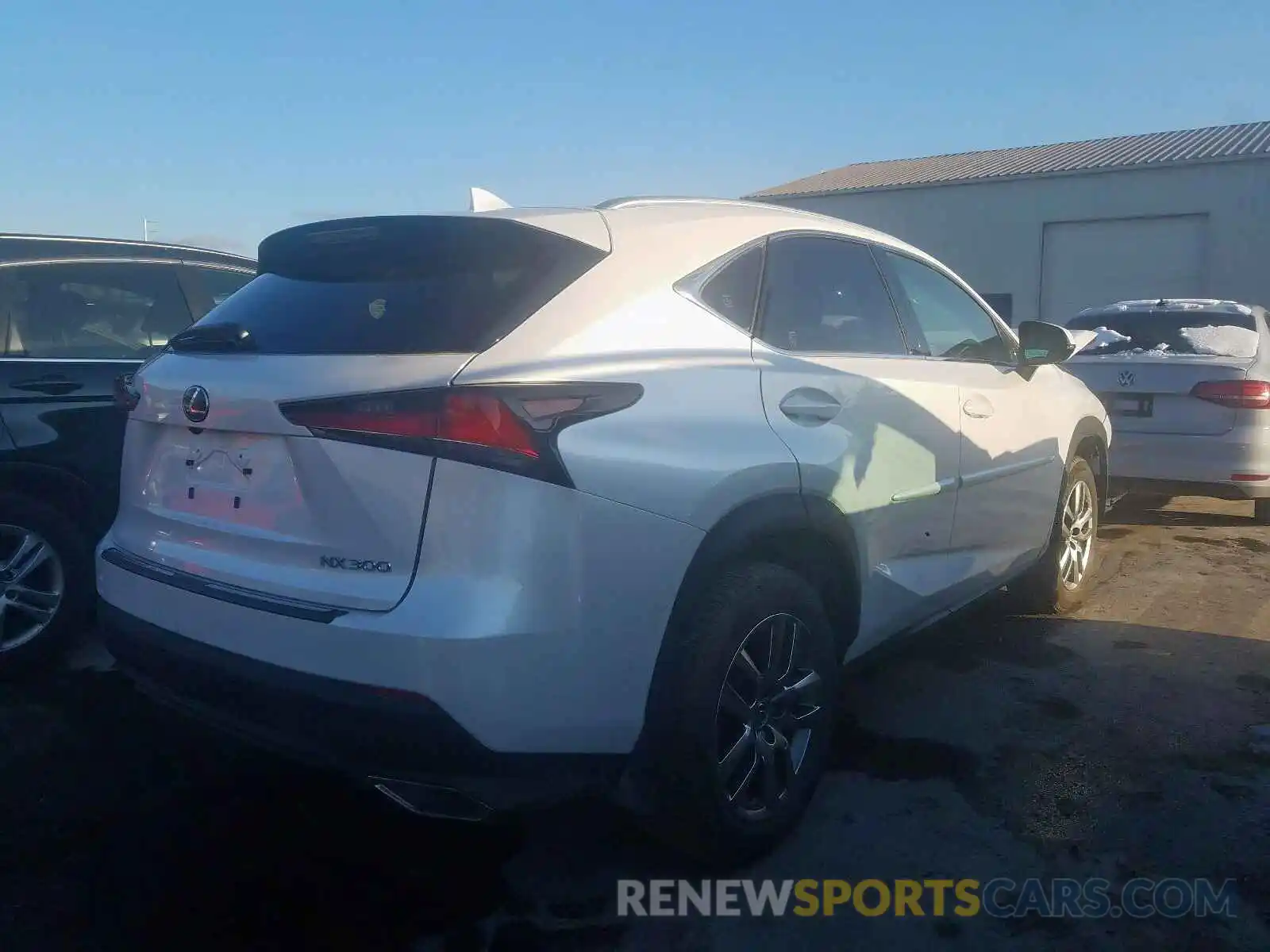 4 Photograph of a damaged car JTJBARBZ9K2191511 LEXUS NX 300 BAS 2019