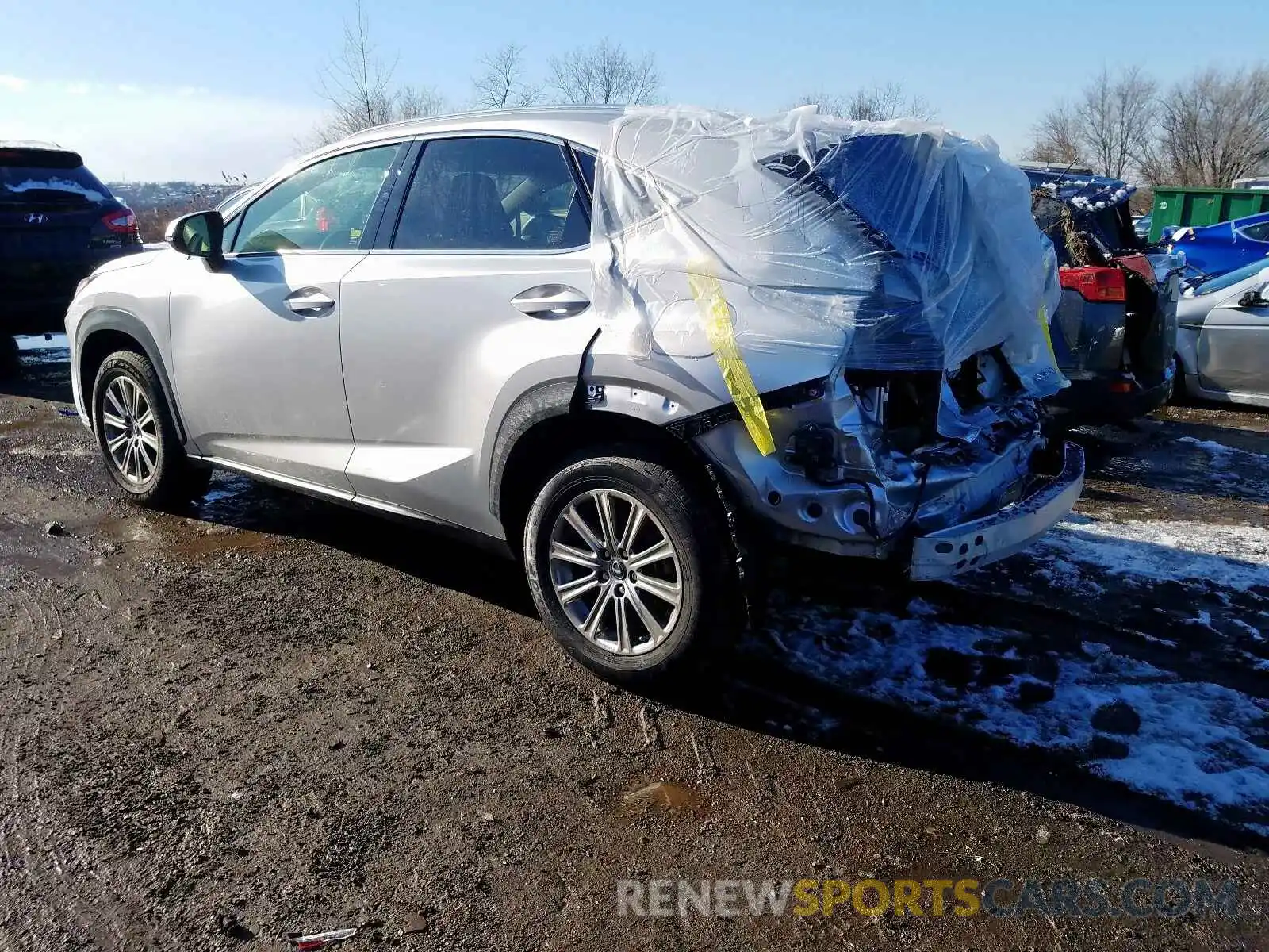 3 Photograph of a damaged car JTJBARBZ9K2191590 LEXUS NX 300 BAS 2019