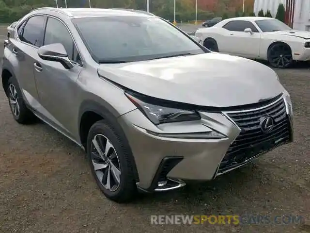 1 Фотография поврежденного автомобиля JTJBARBZ9K2202068 LEXUS NX 300 BAS 2019