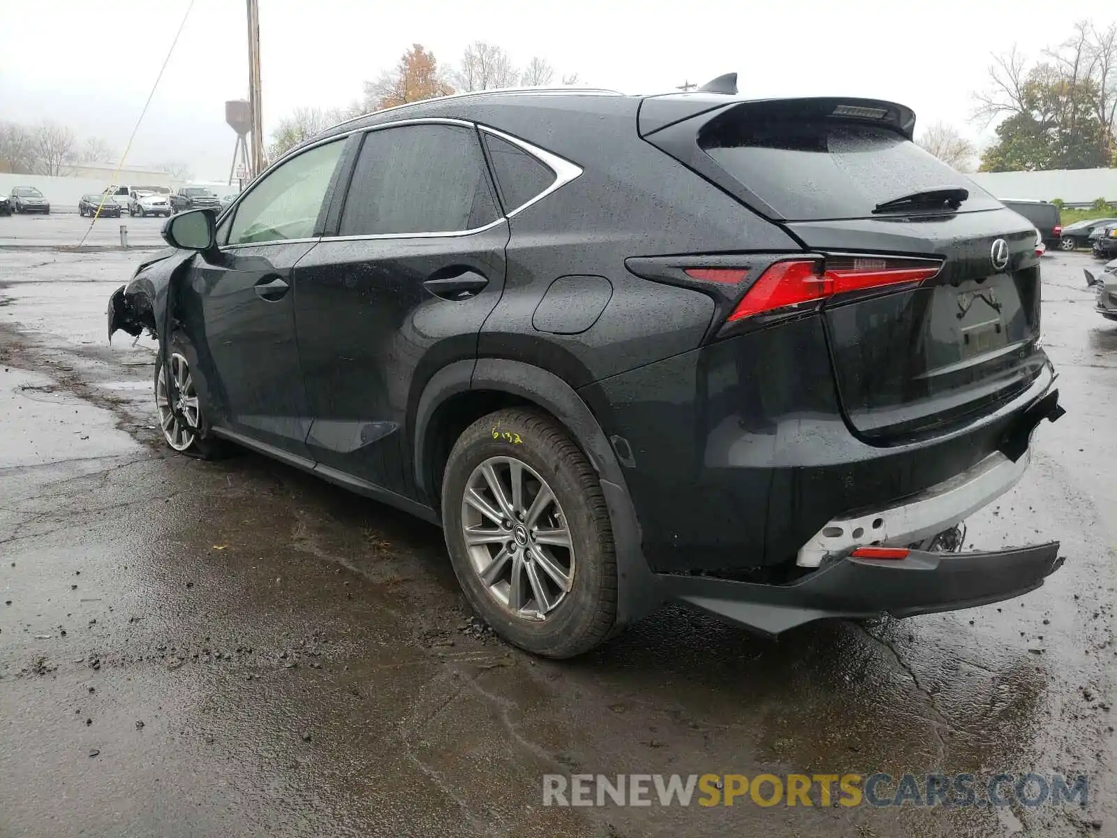 3 Фотография поврежденного автомобиля JTJBARBZXK2194692 LEXUS NX 300 BAS 2019