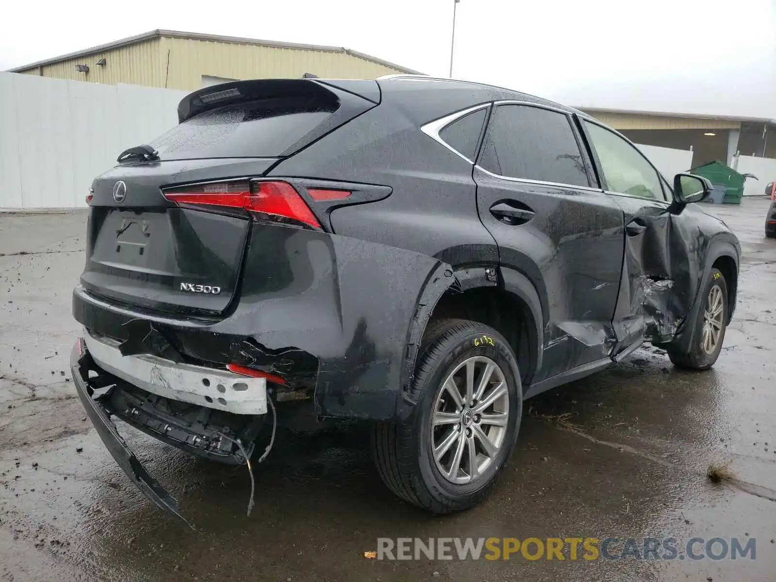 4 Фотография поврежденного автомобиля JTJBARBZXK2194692 LEXUS NX 300 BAS 2019