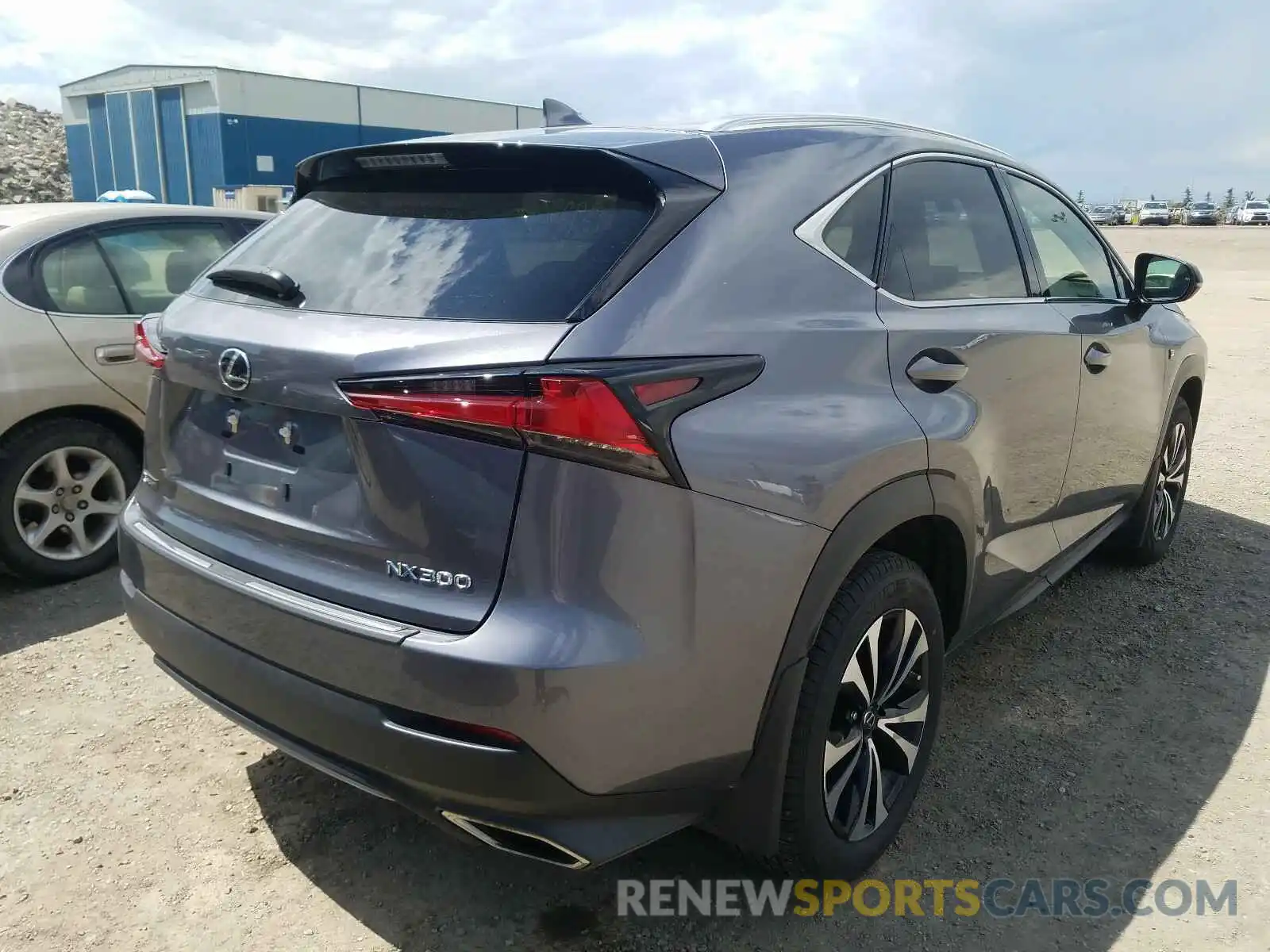 4 Photograph of a damaged car JTJBARBZXK2201186 LEXUS NX 300 BAS 2019