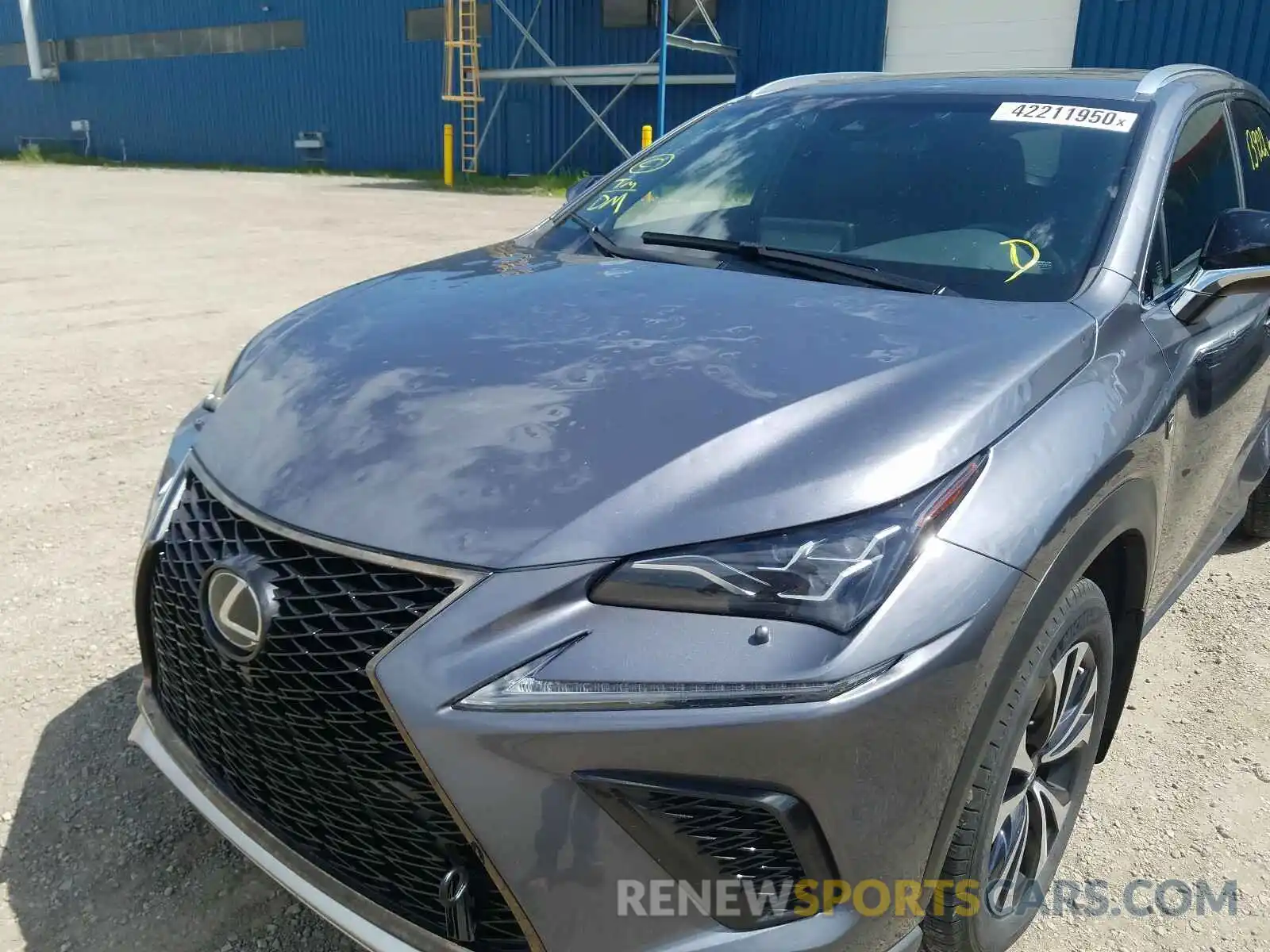 9 Photograph of a damaged car JTJBARBZXK2201186 LEXUS NX 300 BAS 2019