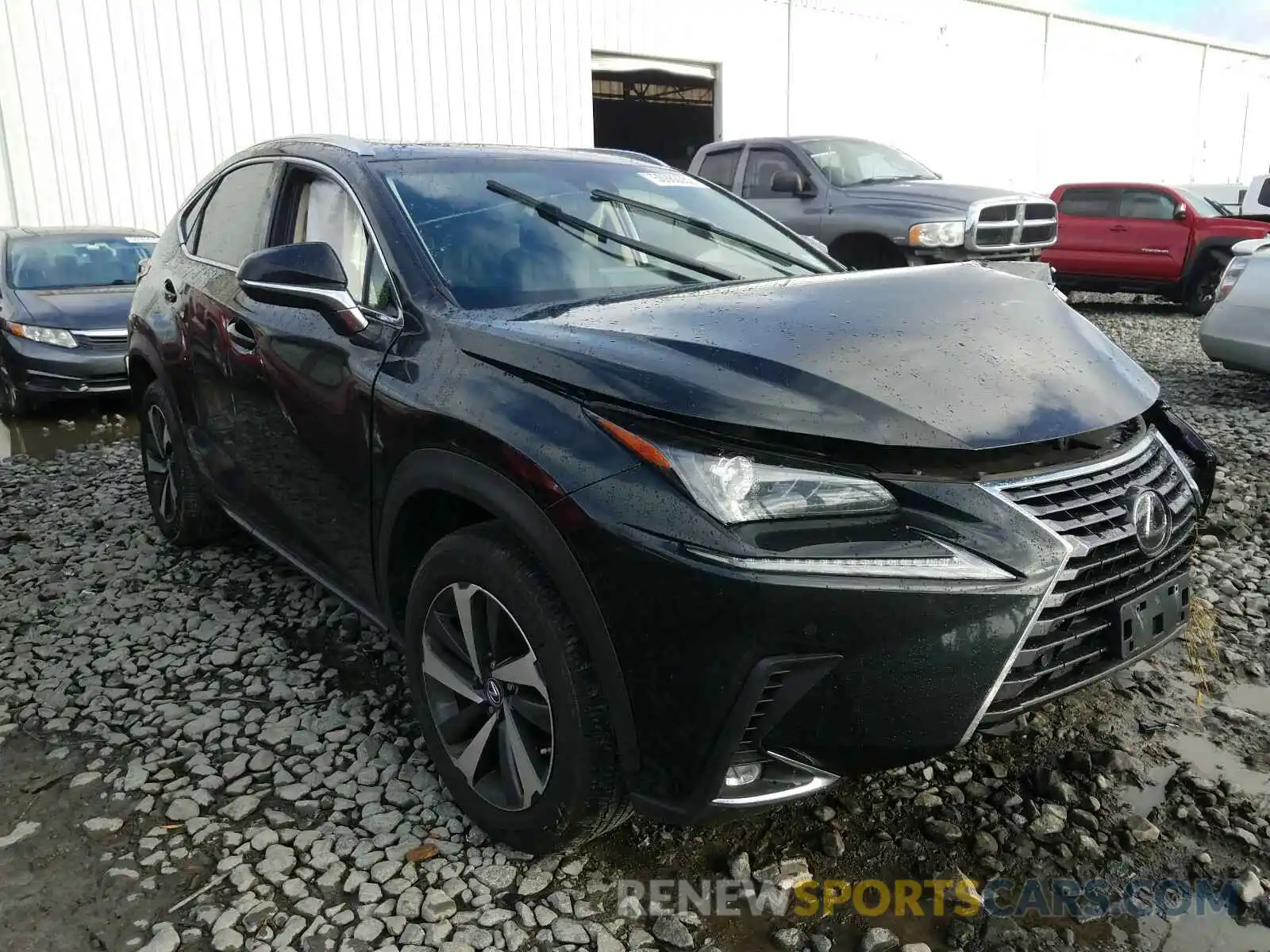 1 Photograph of a damaged car JTJBARBZXK2213225 LEXUS NX 300 BAS 2019