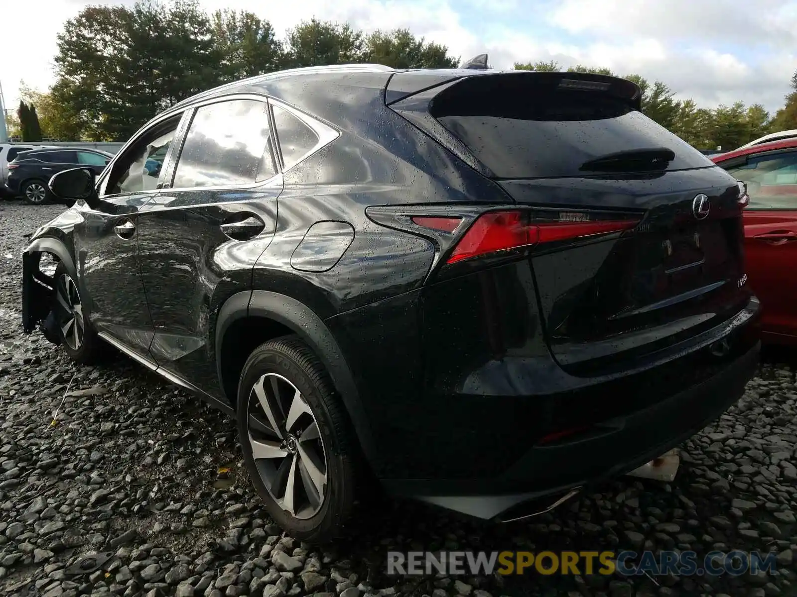 3 Photograph of a damaged car JTJBARBZXK2213225 LEXUS NX 300 BAS 2019