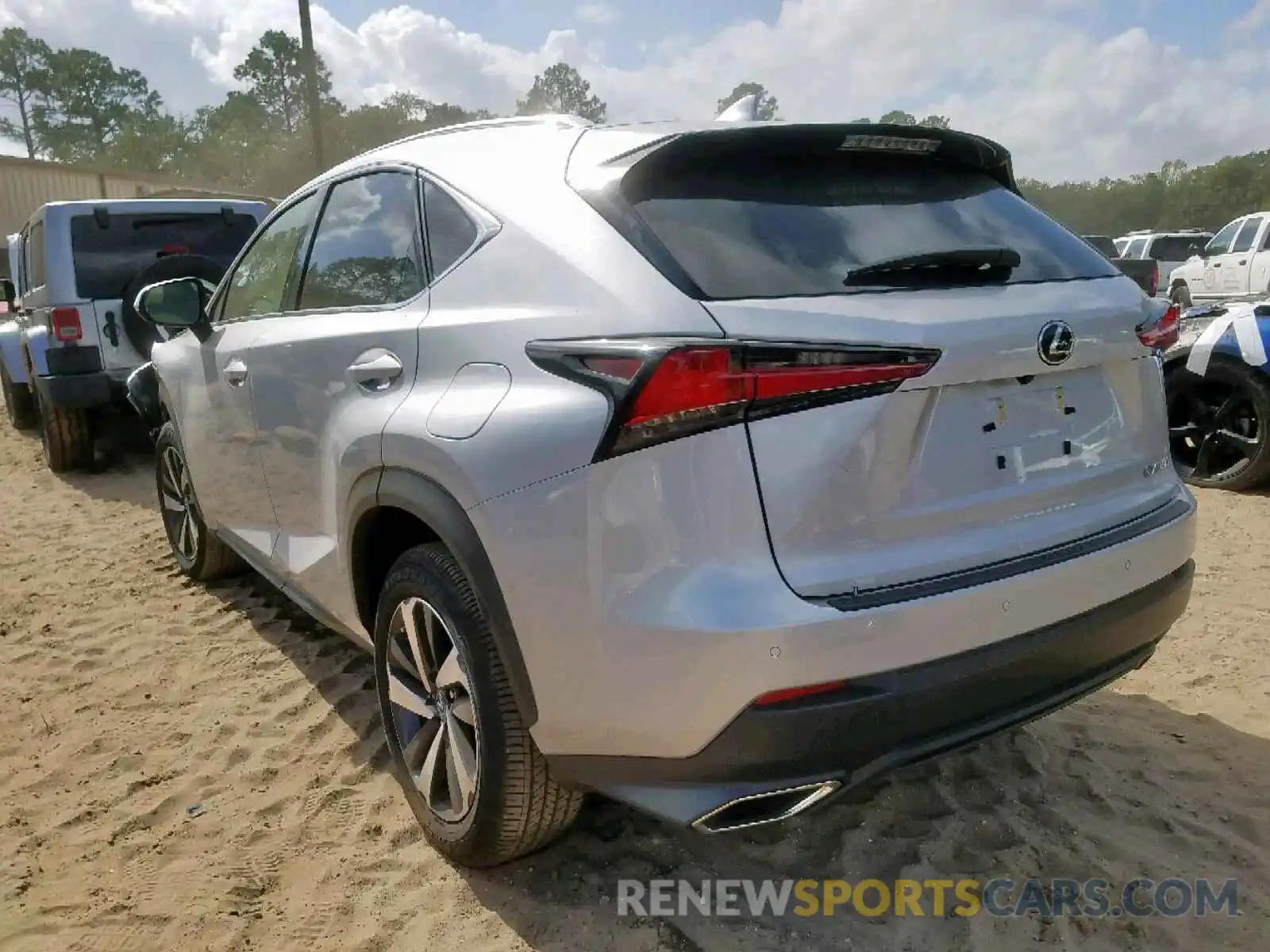 3 Photograph of a damaged car JTJYARBZ0K2144930 LEXUS NX 300 BAS 2019