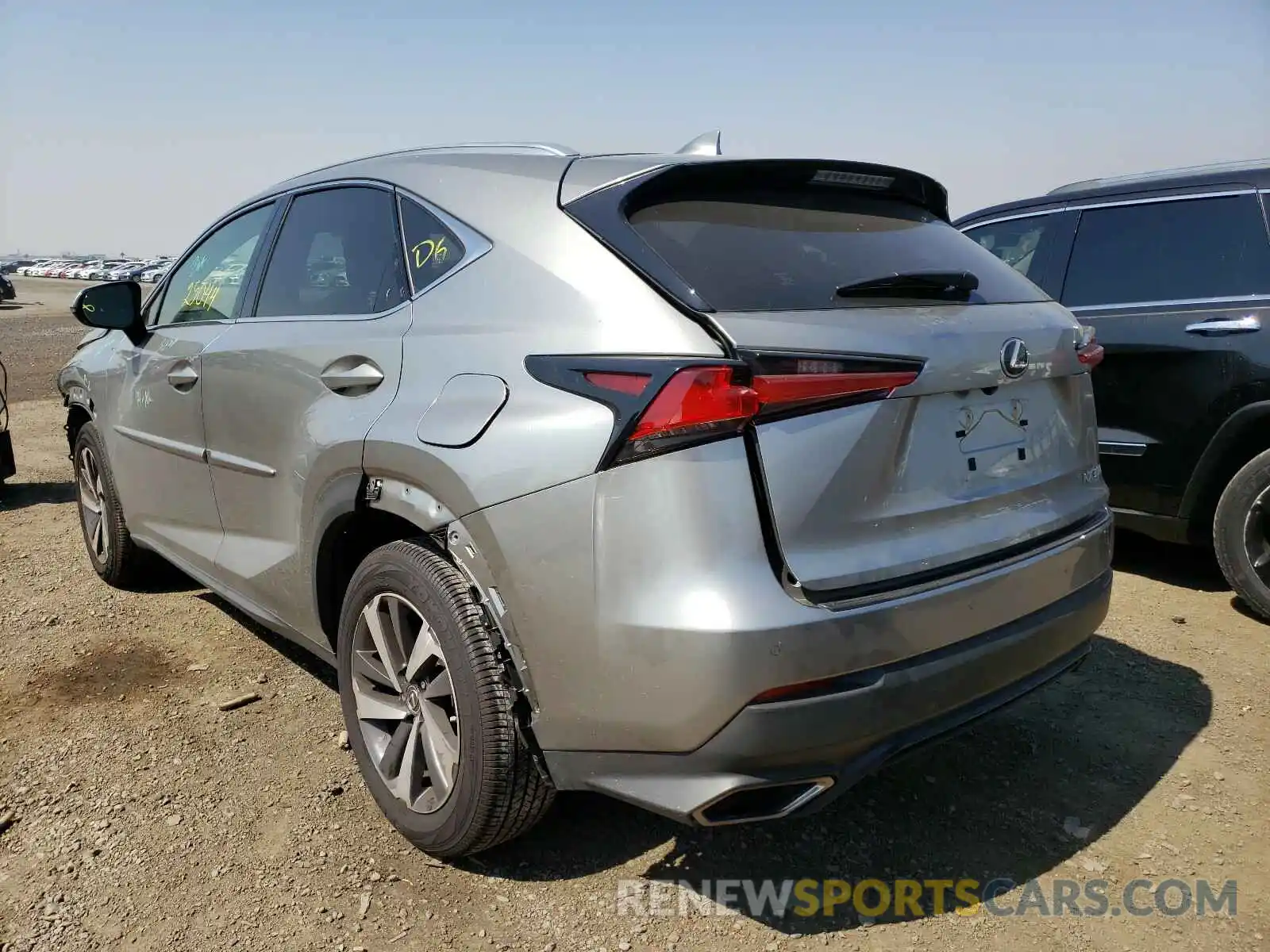 3 Photograph of a damaged car JTJYARBZ1K2122628 LEXUS NX 300 BAS 2019