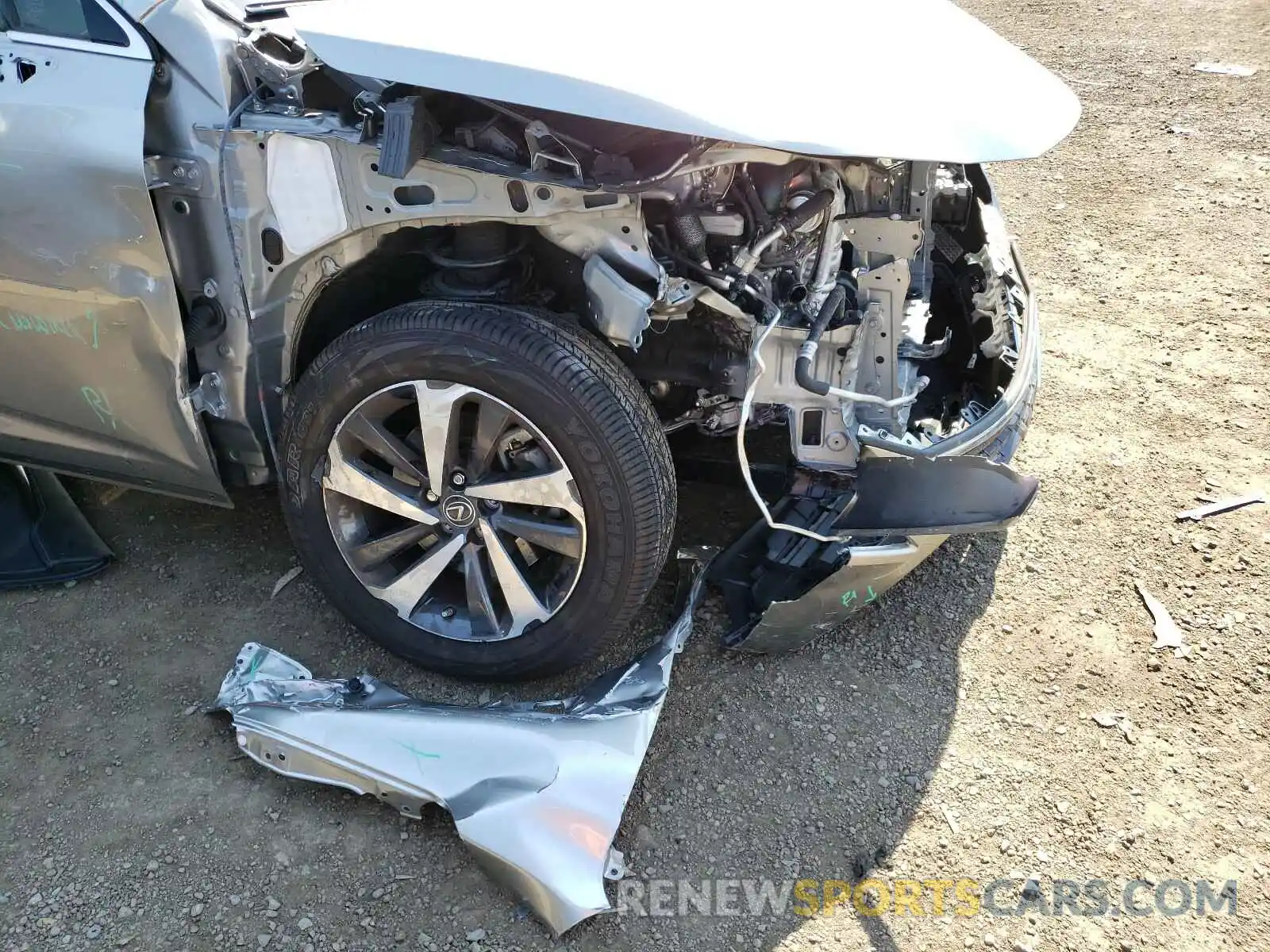 9 Photograph of a damaged car JTJYARBZ1K2122628 LEXUS NX 300 BAS 2019