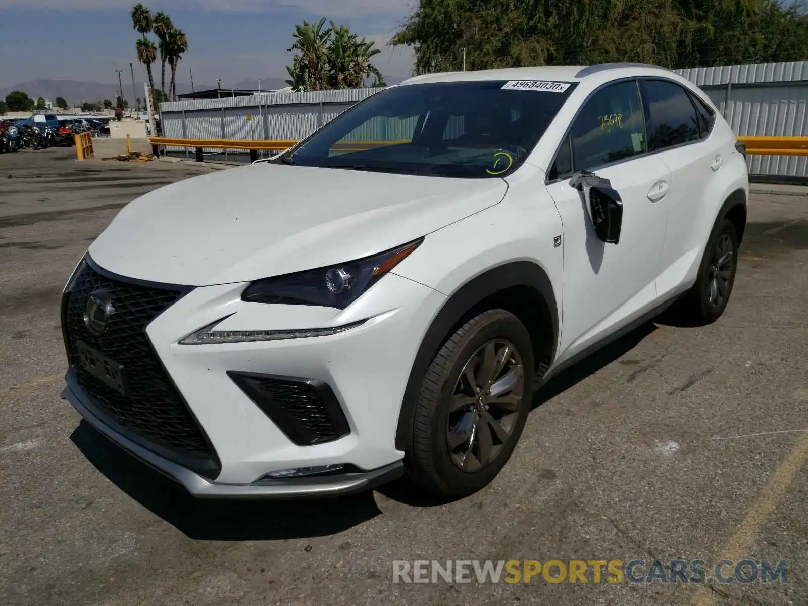 2 Photograph of a damaged car JTJYARBZ1K2123097 LEXUS NX 300 BAS 2019