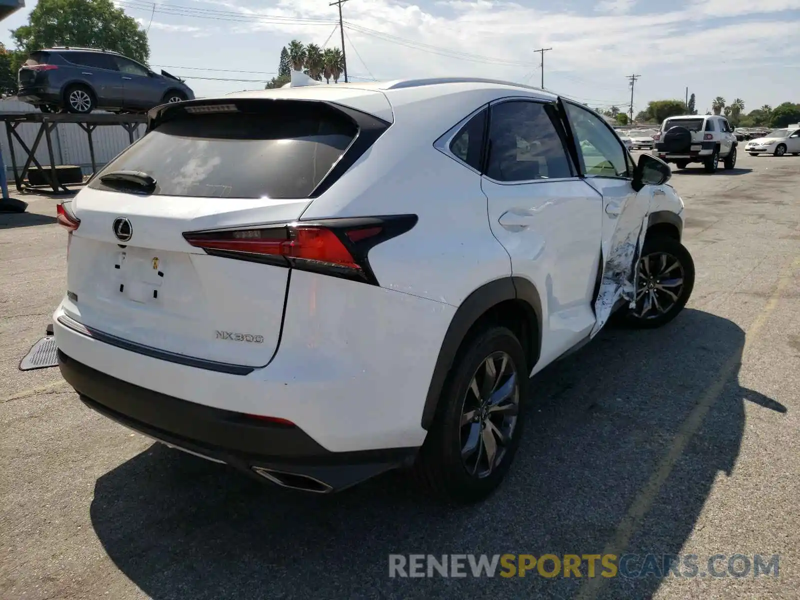 4 Photograph of a damaged car JTJYARBZ1K2123097 LEXUS NX 300 BAS 2019