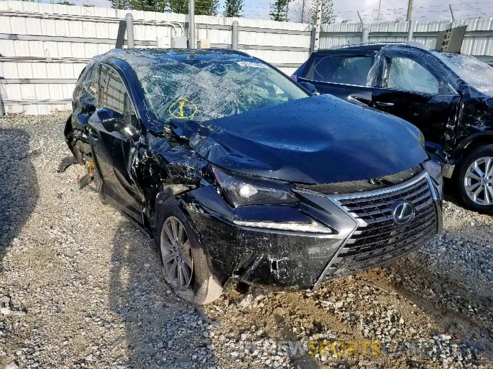 1 Photograph of a damaged car JTJYARBZ1K2128025 LEXUS NX 300 BAS 2019