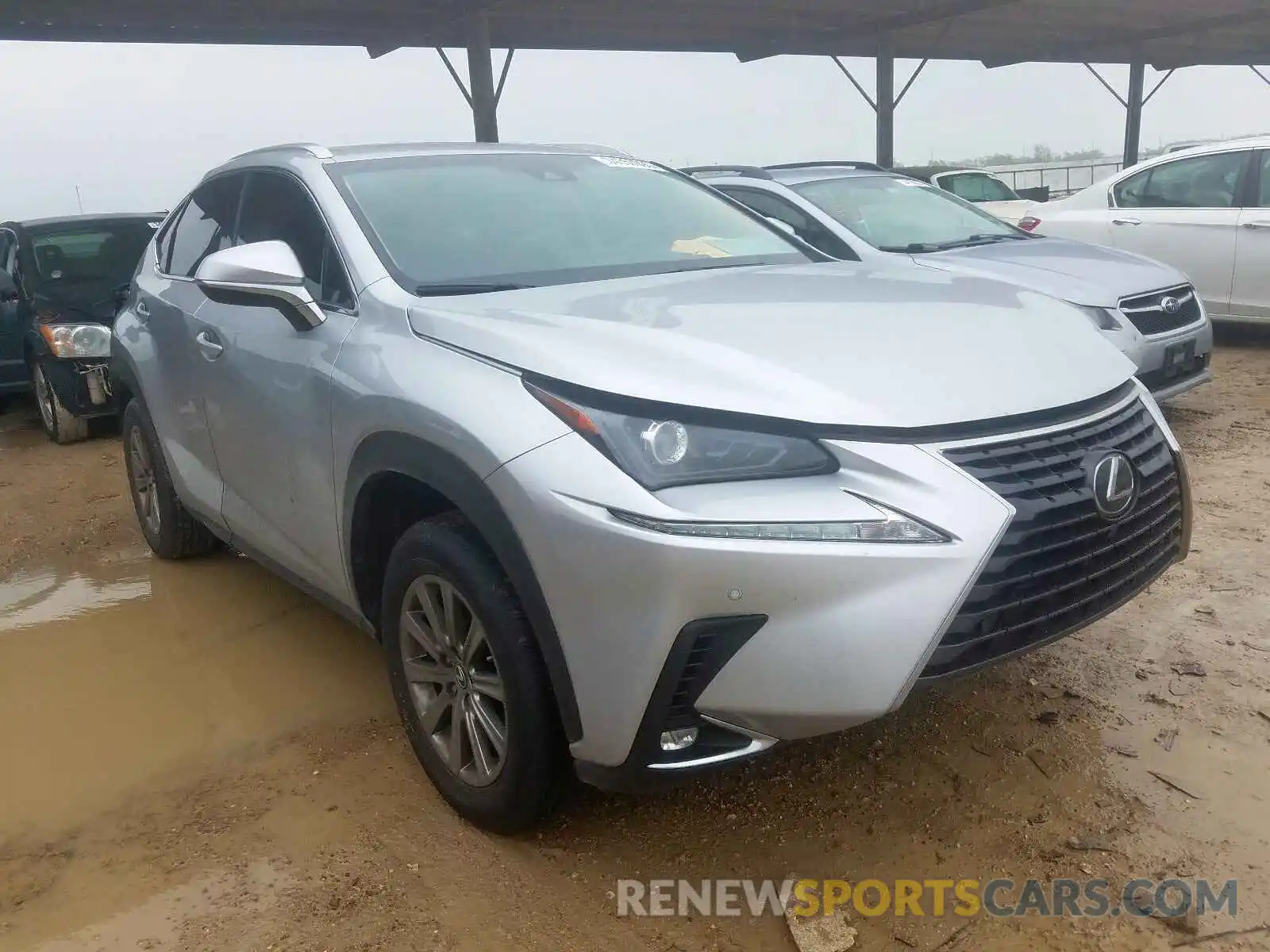 1 Фотография поврежденного автомобиля JTJYARBZ1K2135914 LEXUS NX 300 BAS 2019