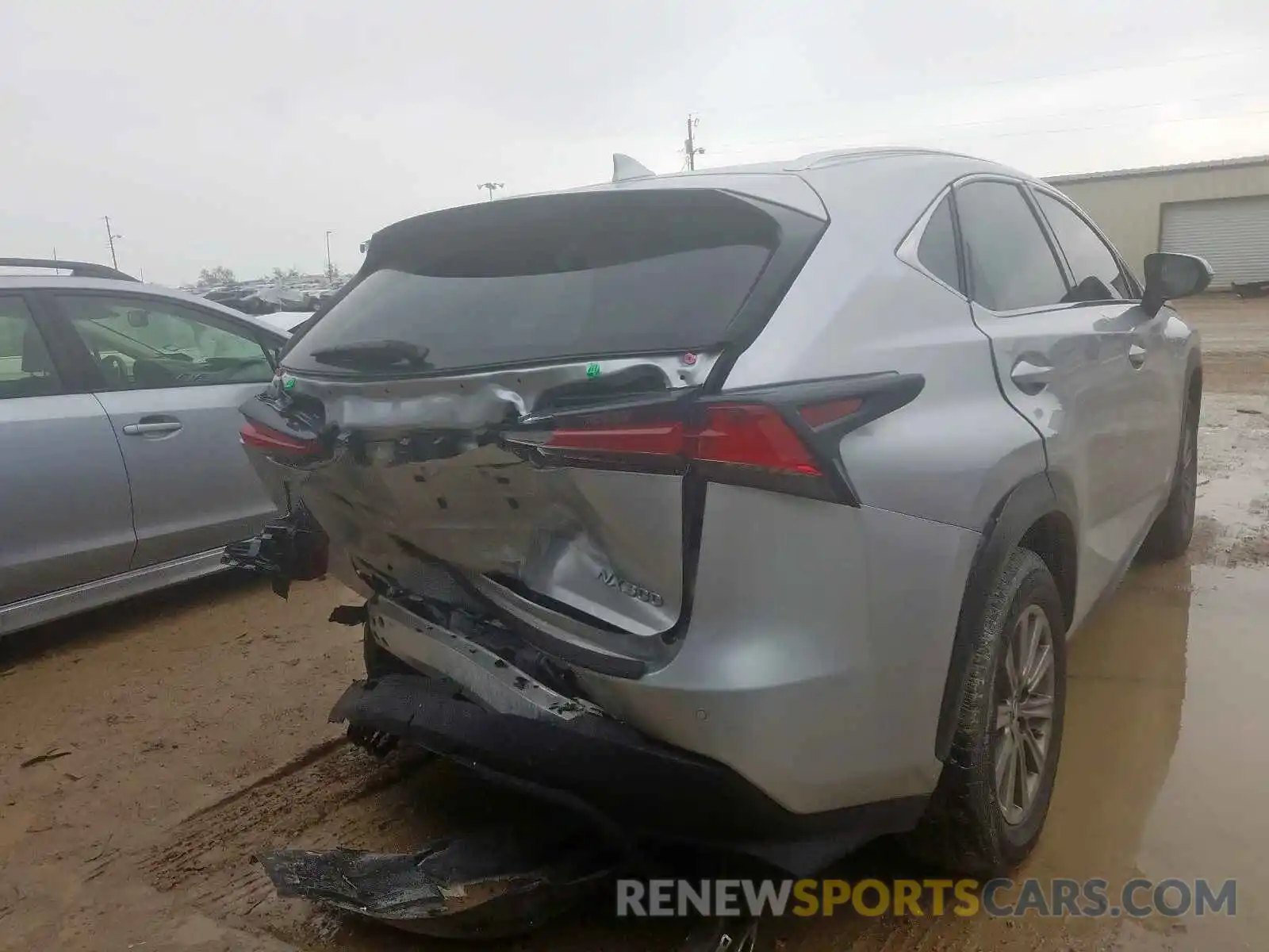 4 Фотография поврежденного автомобиля JTJYARBZ1K2135914 LEXUS NX 300 BAS 2019