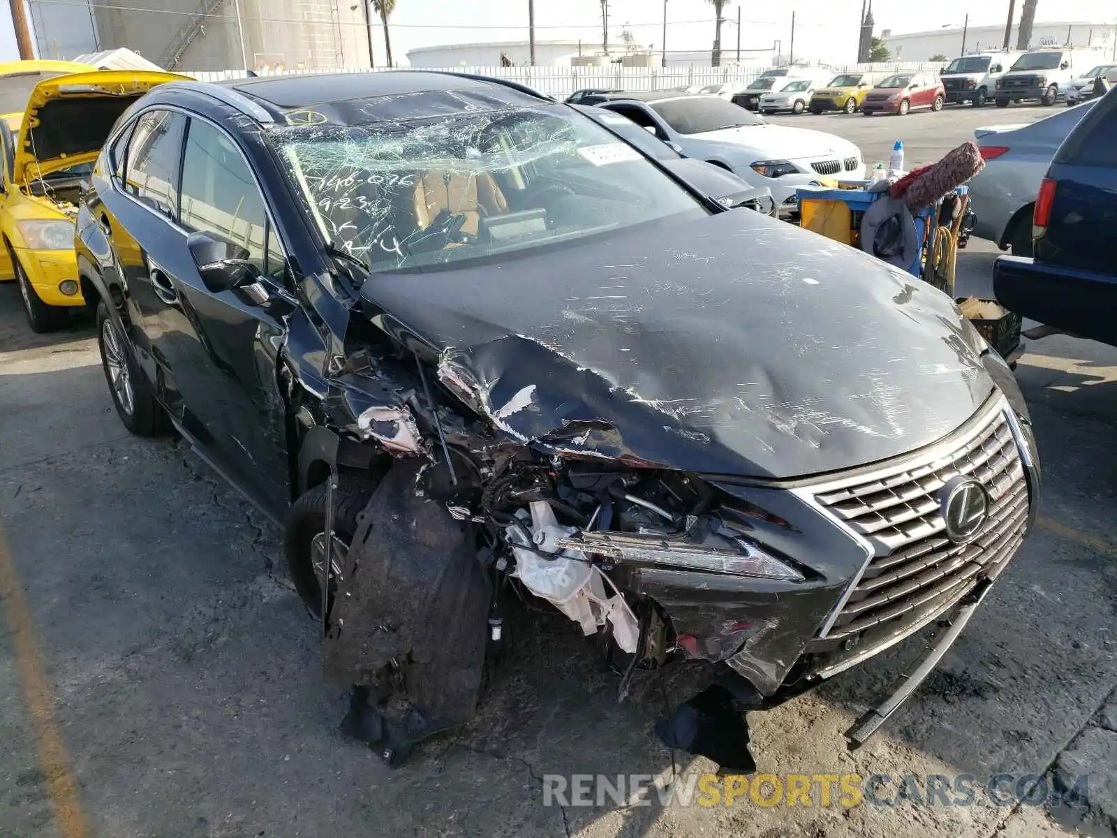 1 Photograph of a damaged car JTJYARBZ2K2117213 LEXUS NX 300 BAS 2019