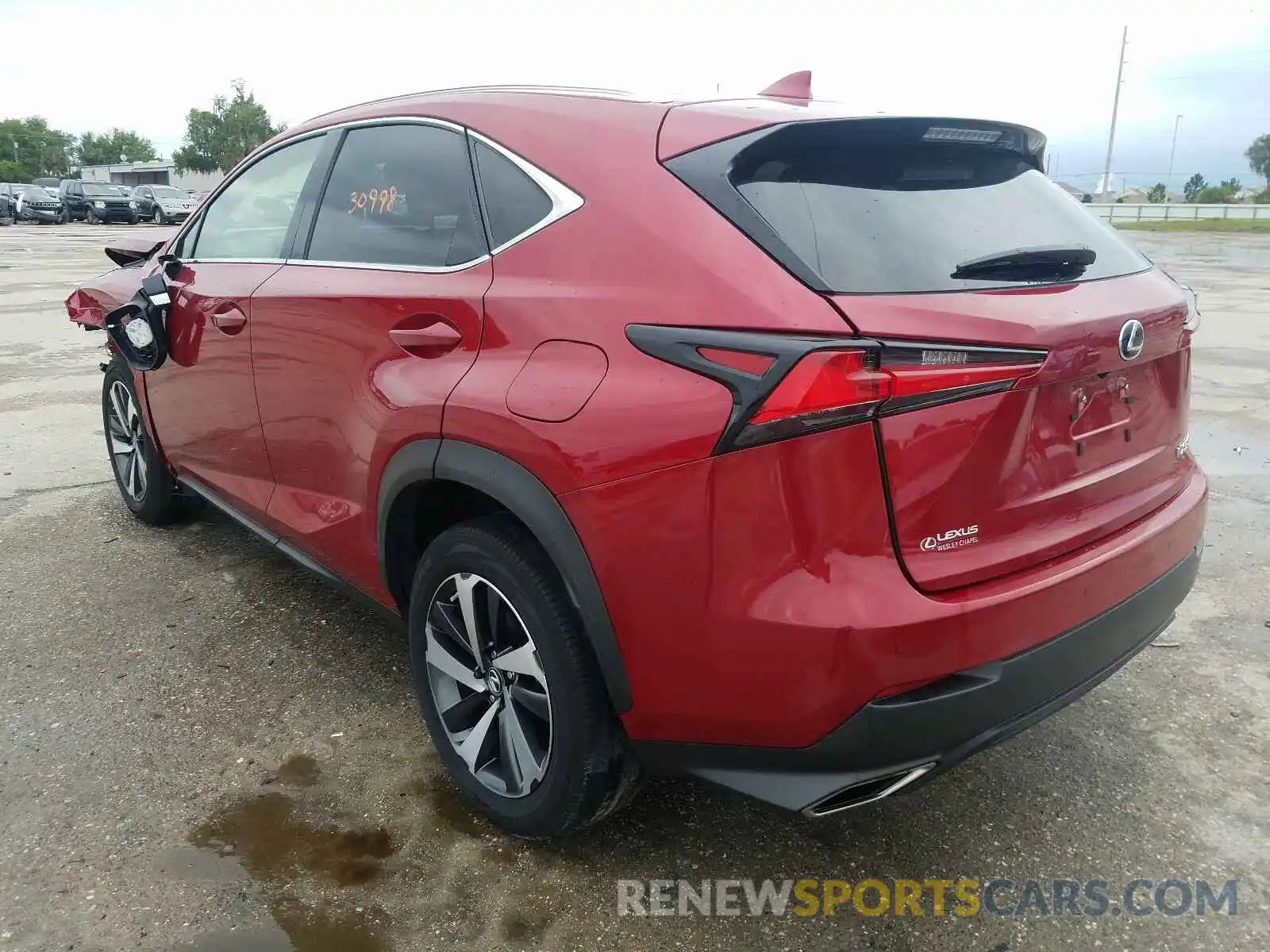 3 Photograph of a damaged car JTJYARBZ2K2119608 LEXUS NX 300 BAS 2019