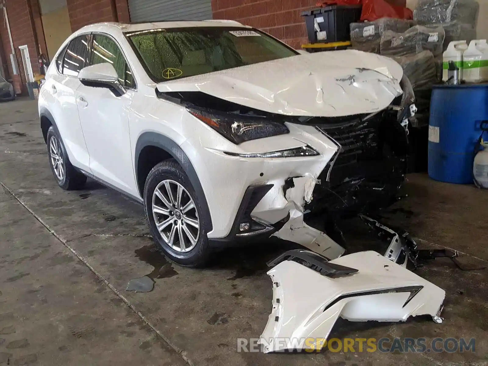 1 Фотография поврежденного автомобиля JTJYARBZ2K2131726 LEXUS NX 300 BAS 2019