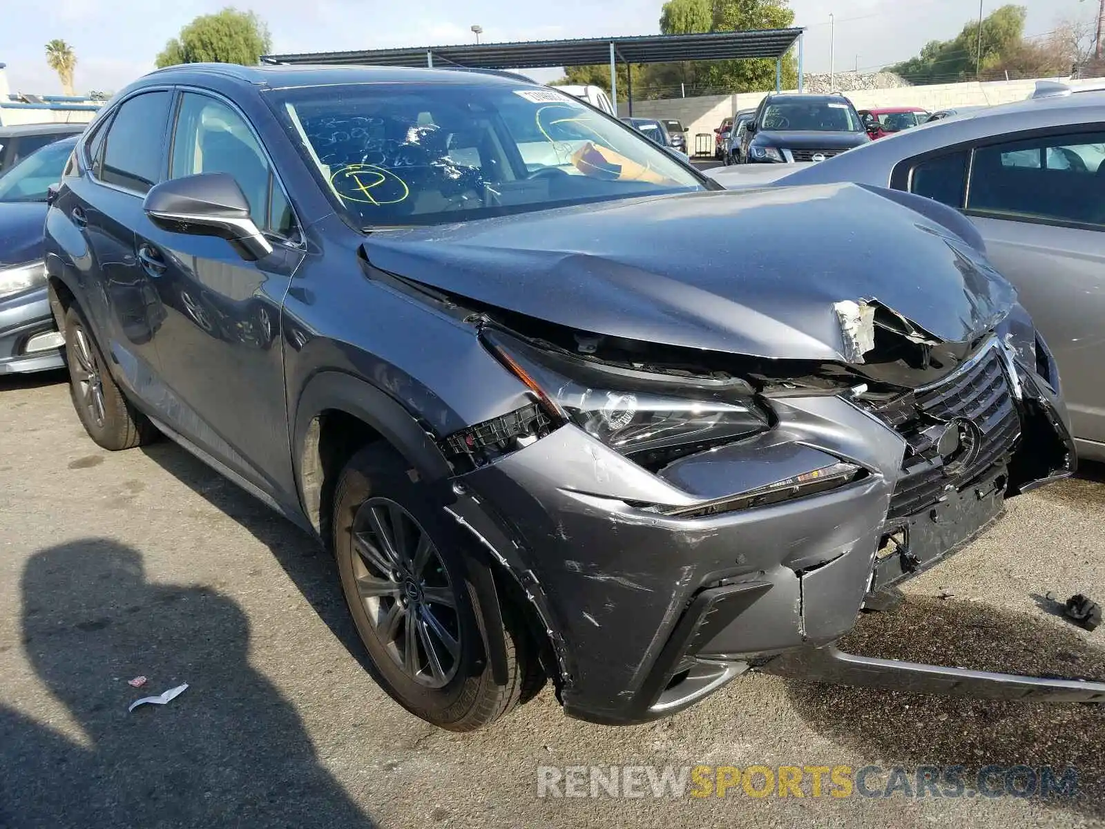 1 Photograph of a damaged car JTJYARBZ2K2139325 LEXUS NX 300 BAS 2019