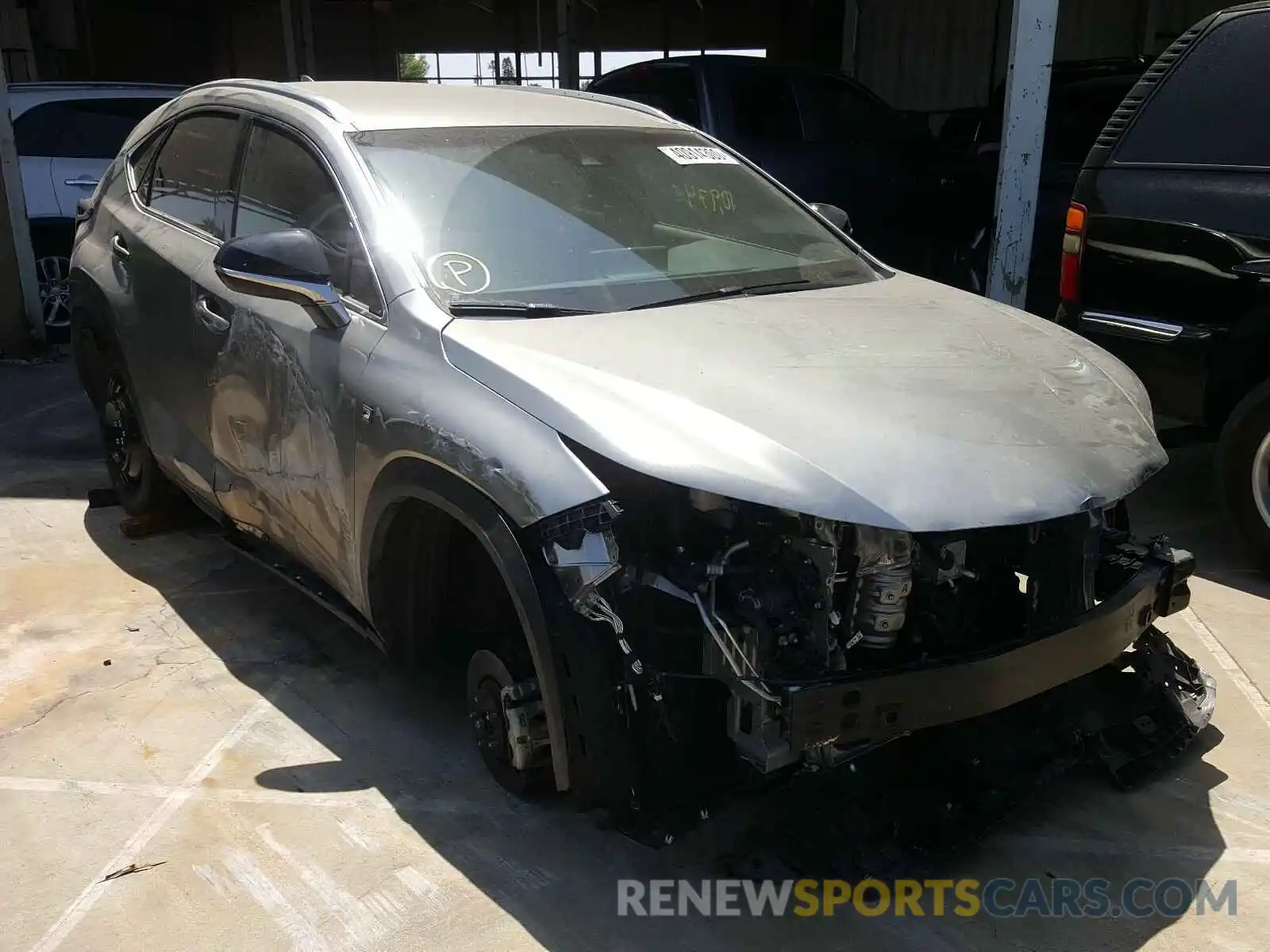 1 Photograph of a damaged car JTJYARBZ3K2122520 LEXUS NX 300 BAS 2019