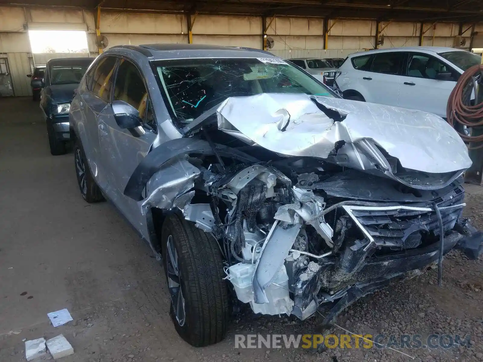 1 Photograph of a damaged car JTJYARBZ3K2136594 LEXUS NX 300 BAS 2019