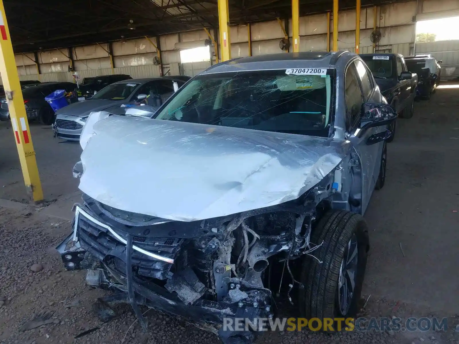 2 Photograph of a damaged car JTJYARBZ3K2136594 LEXUS NX 300 BAS 2019