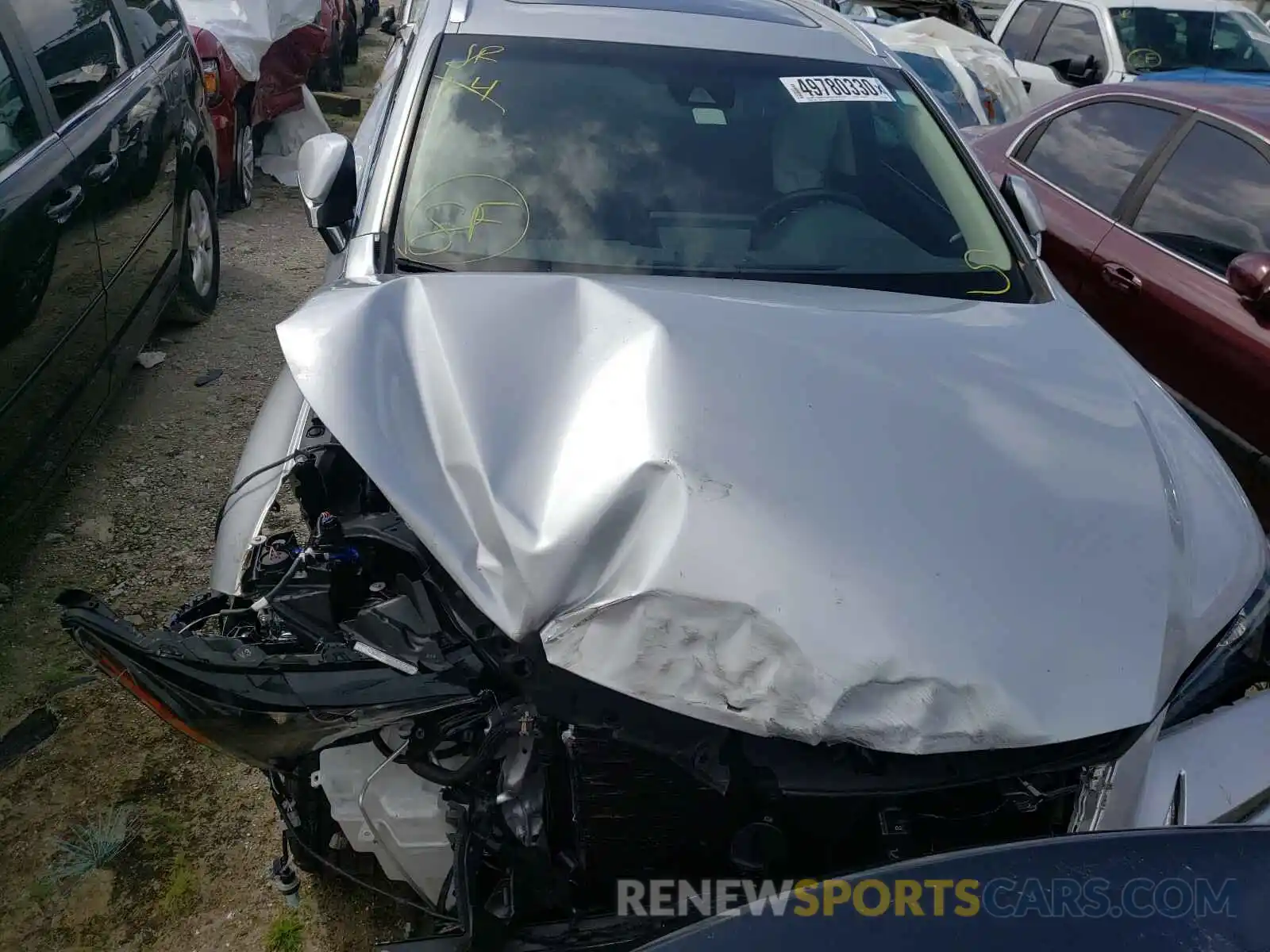 7 Photograph of a damaged car JTJYARBZ4K2117228 LEXUS NX 300 BAS 2019