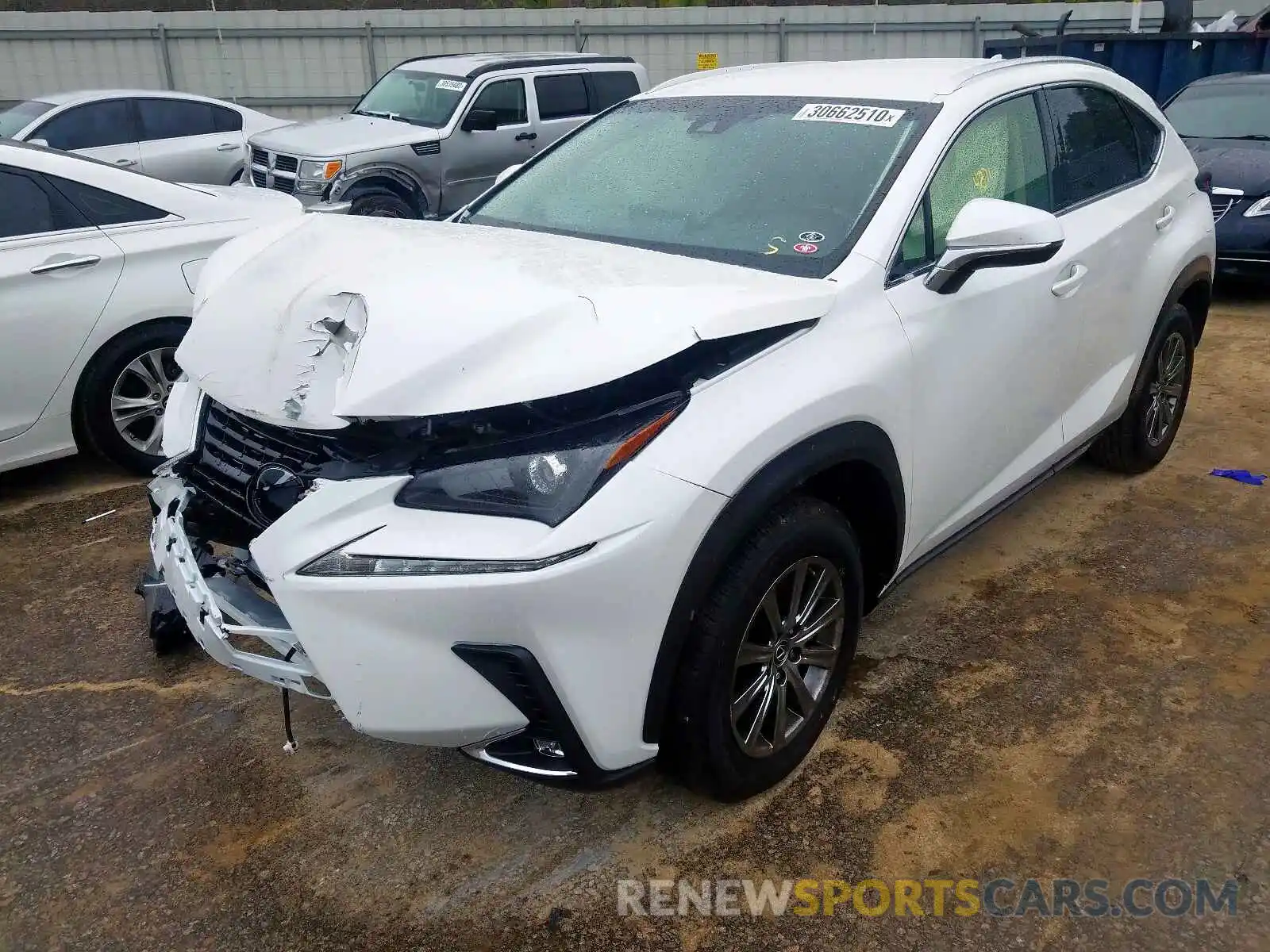 2 Photograph of a damaged car JTJYARBZ4K2119982 LEXUS NX 300 BAS 2019