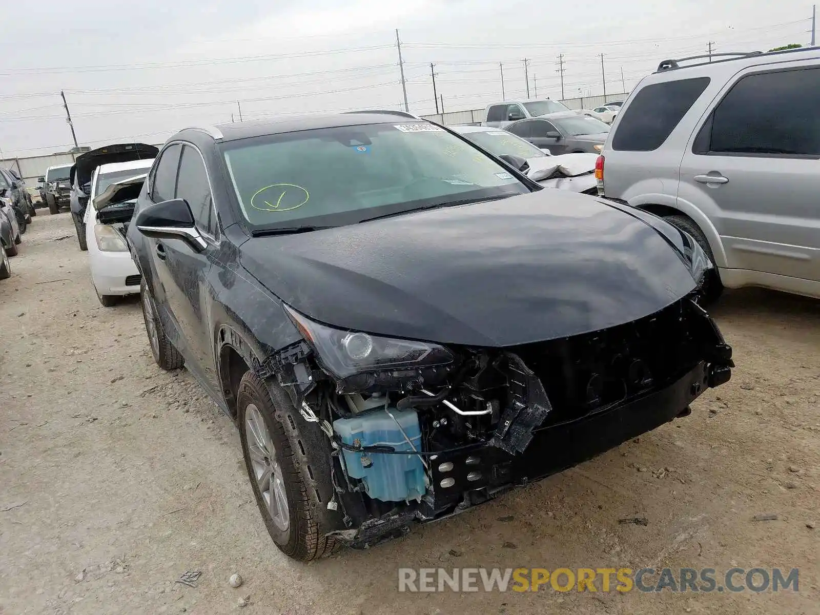 1 Photograph of a damaged car JTJYARBZ4K2120551 LEXUS NX 300 BAS 2019