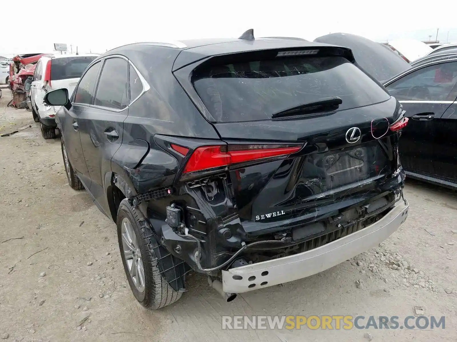 3 Photograph of a damaged car JTJYARBZ4K2120551 LEXUS NX 300 BAS 2019