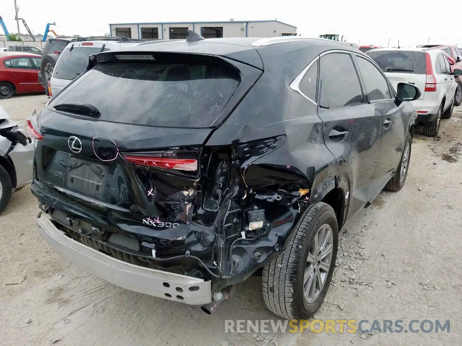 4 Photograph of a damaged car JTJYARBZ4K2120551 LEXUS NX 300 BAS 2019