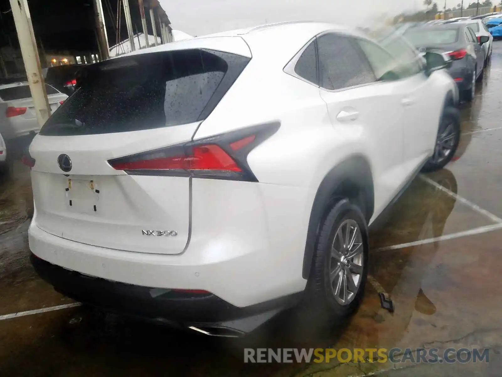 4 Фотография поврежденного автомобиля JTJYARBZ4K2121604 LEXUS NX 300 BAS 2019