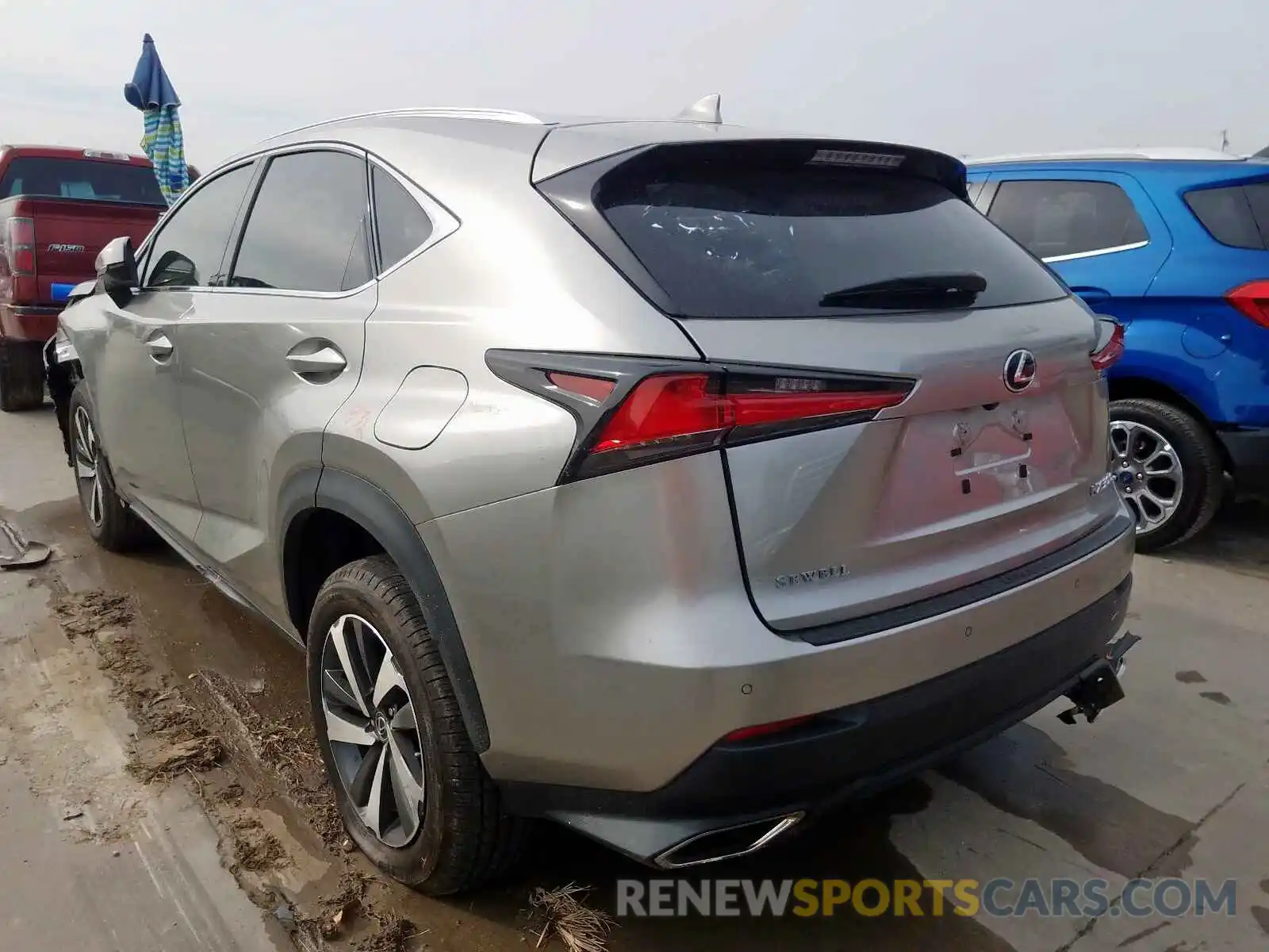 3 Photograph of a damaged car JTJYARBZ4K2128312 LEXUS NX 300 BAS 2019